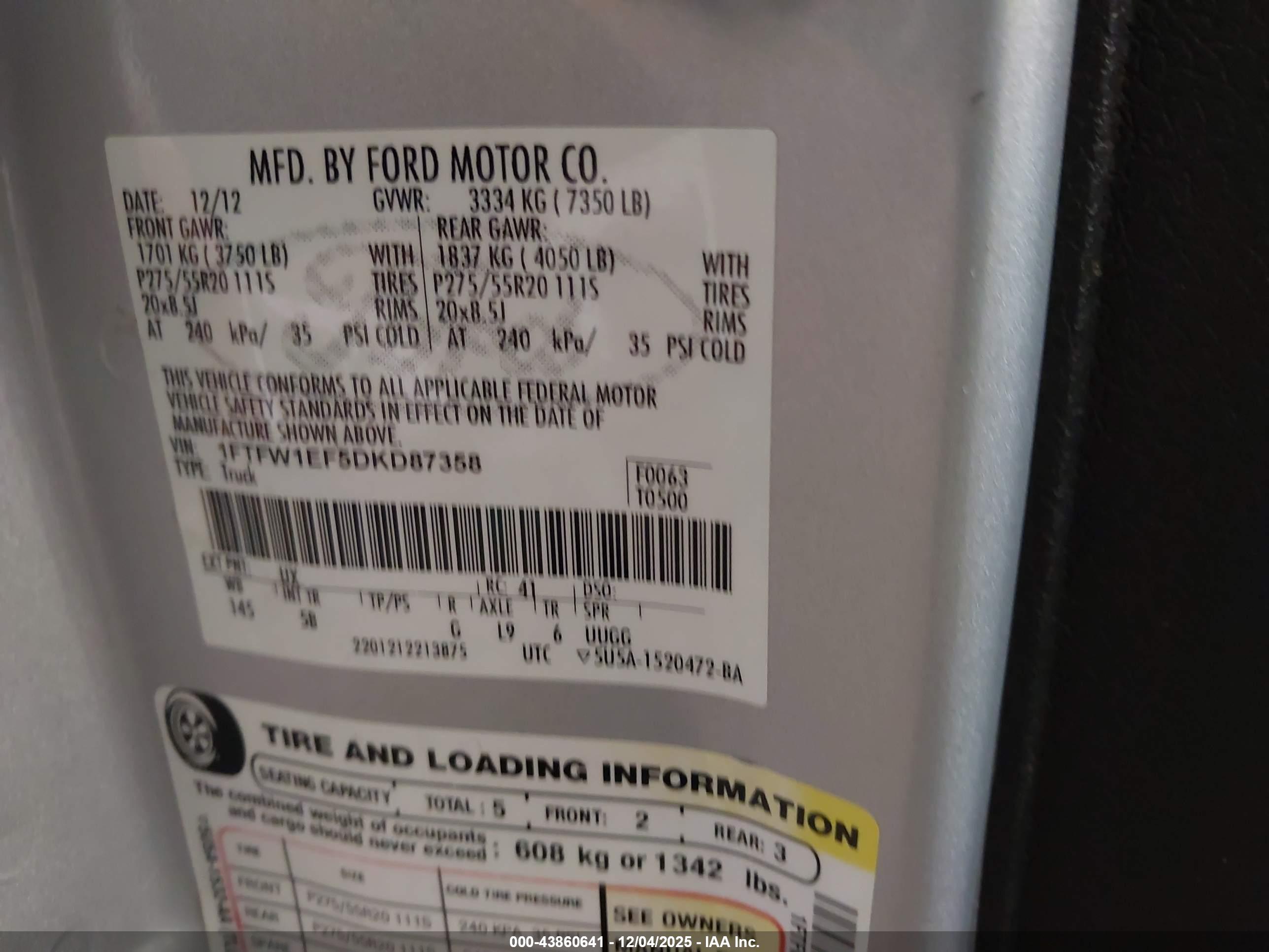 FORD F-150 image 9