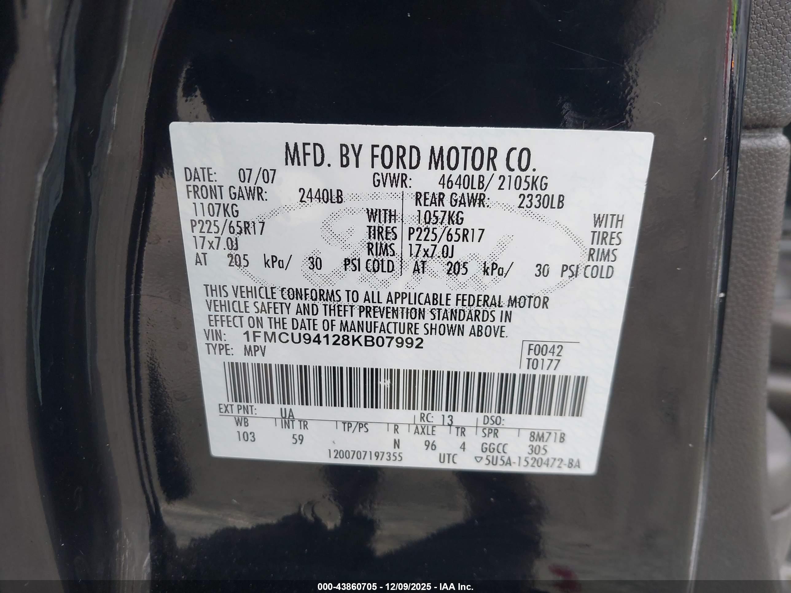 FORD ESCAPE image 9
