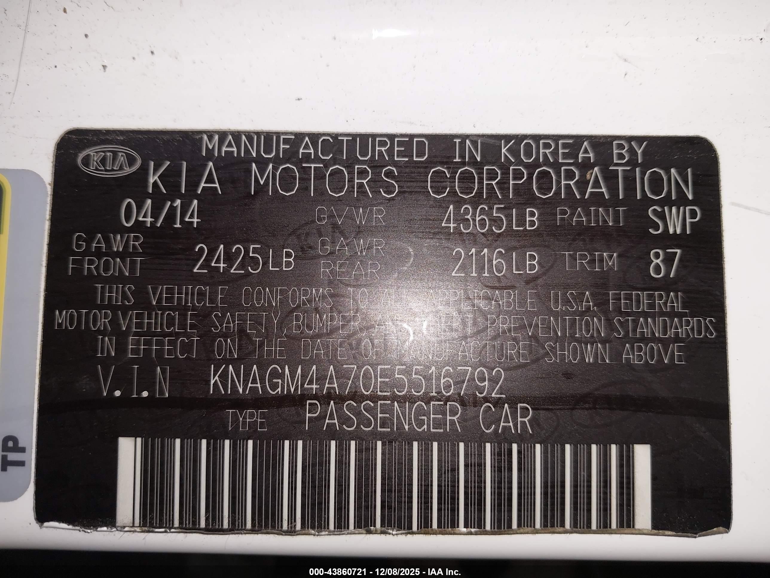 KIA OPTIMA image 9