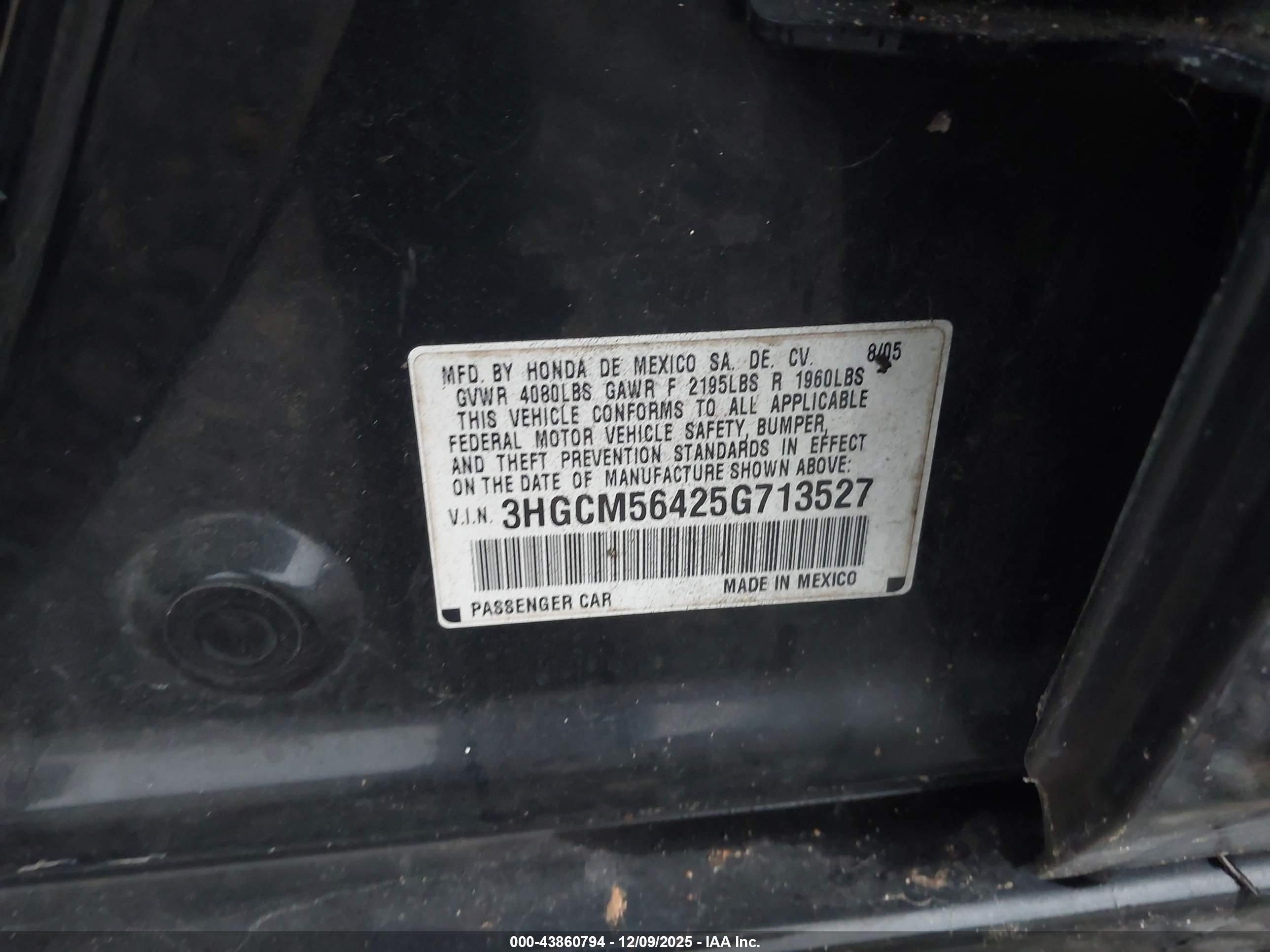 HONDA ACCORD image 9