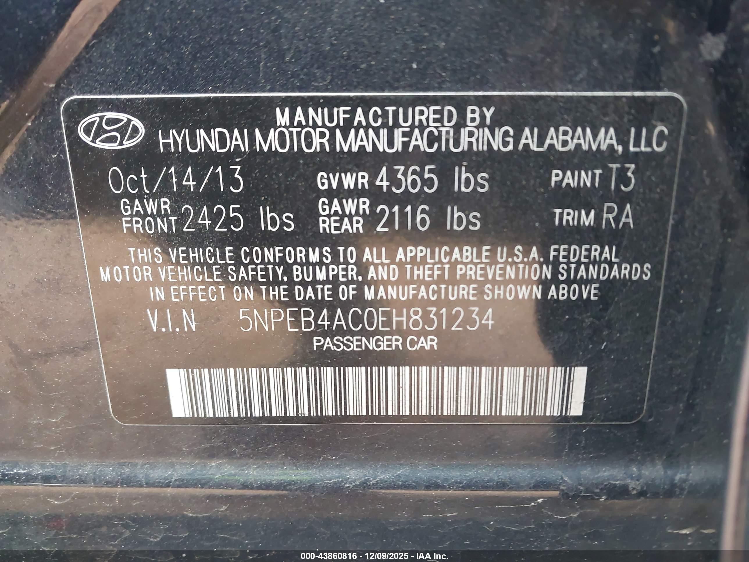 HYUNDAI SONATA image 9