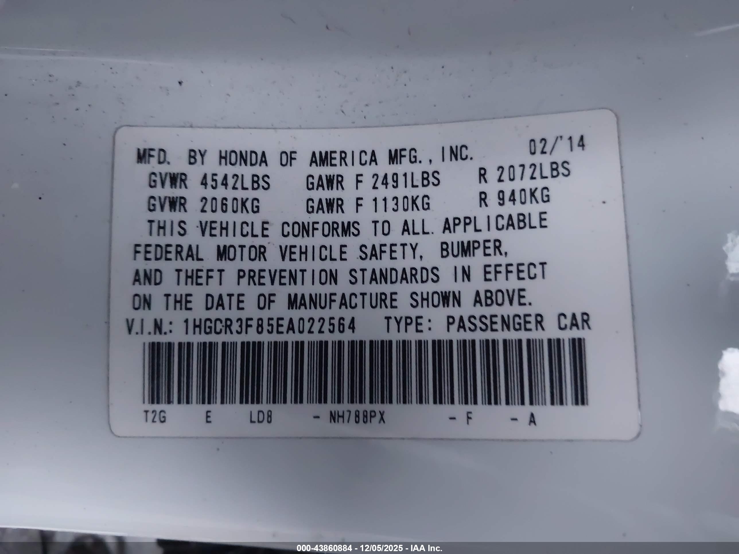 HONDA ACCORD image 9