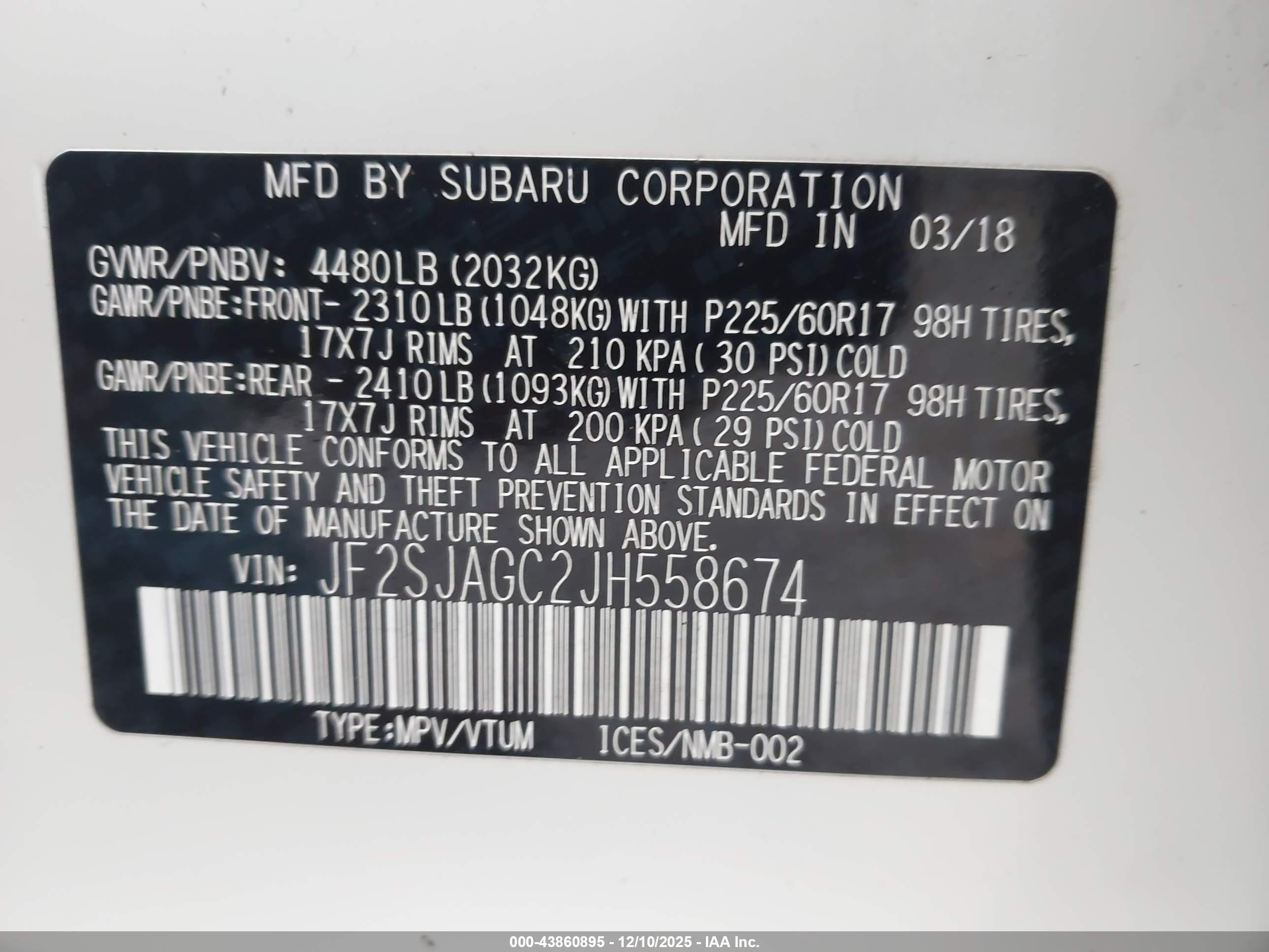 SUBARU FORESTER image 9