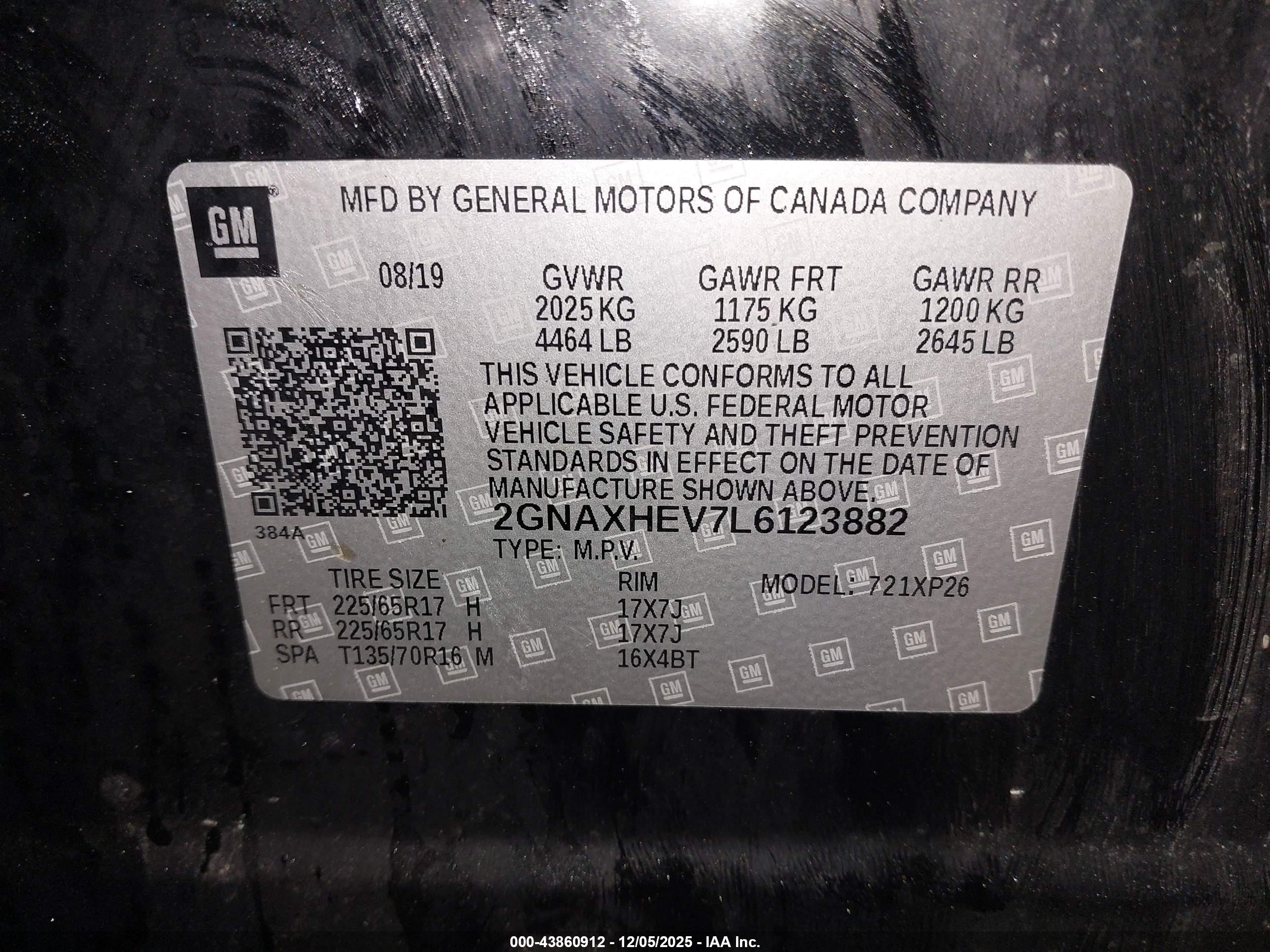CHEVROLET EQUINOX image 9