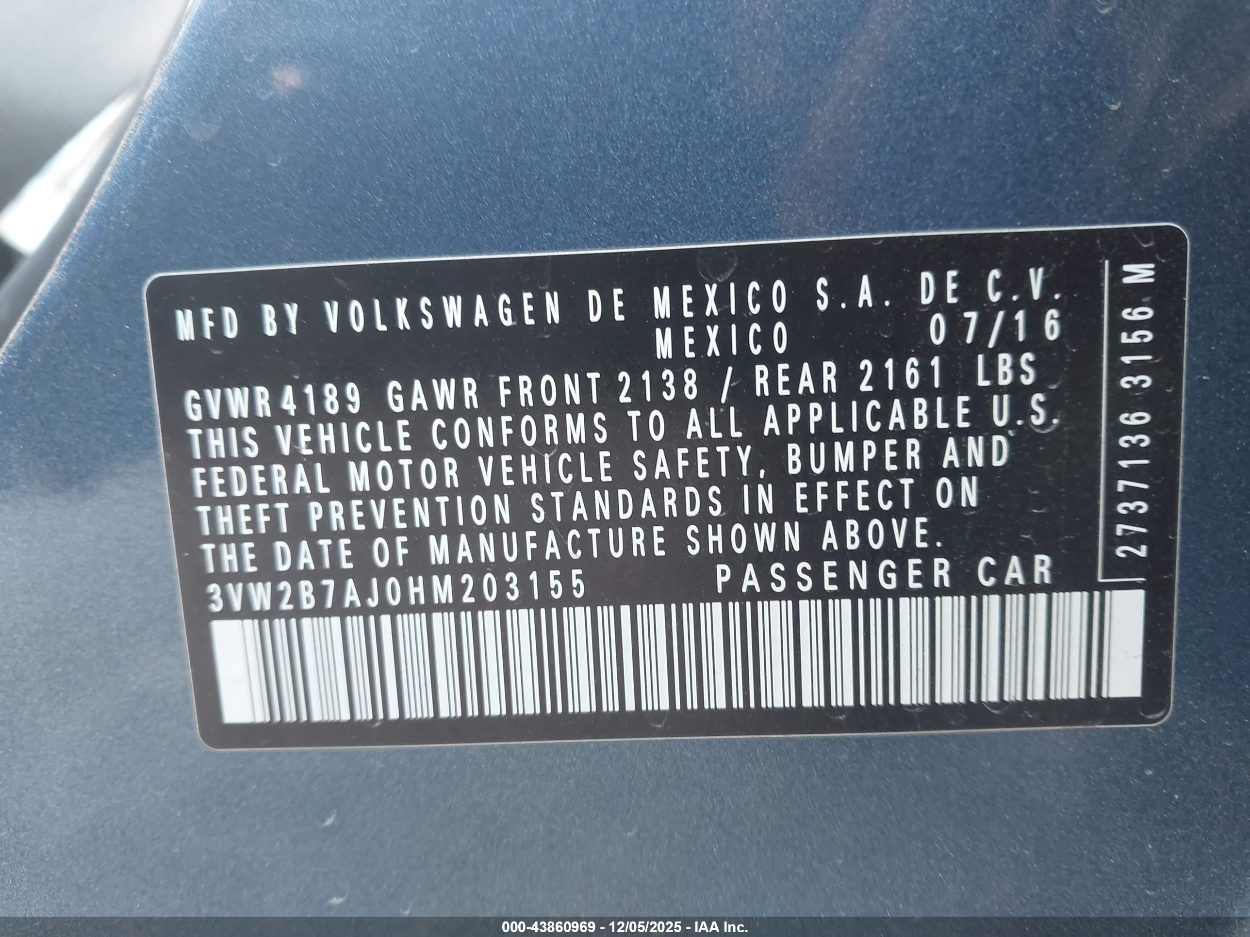 VOLKSWAGEN JETTA image 9