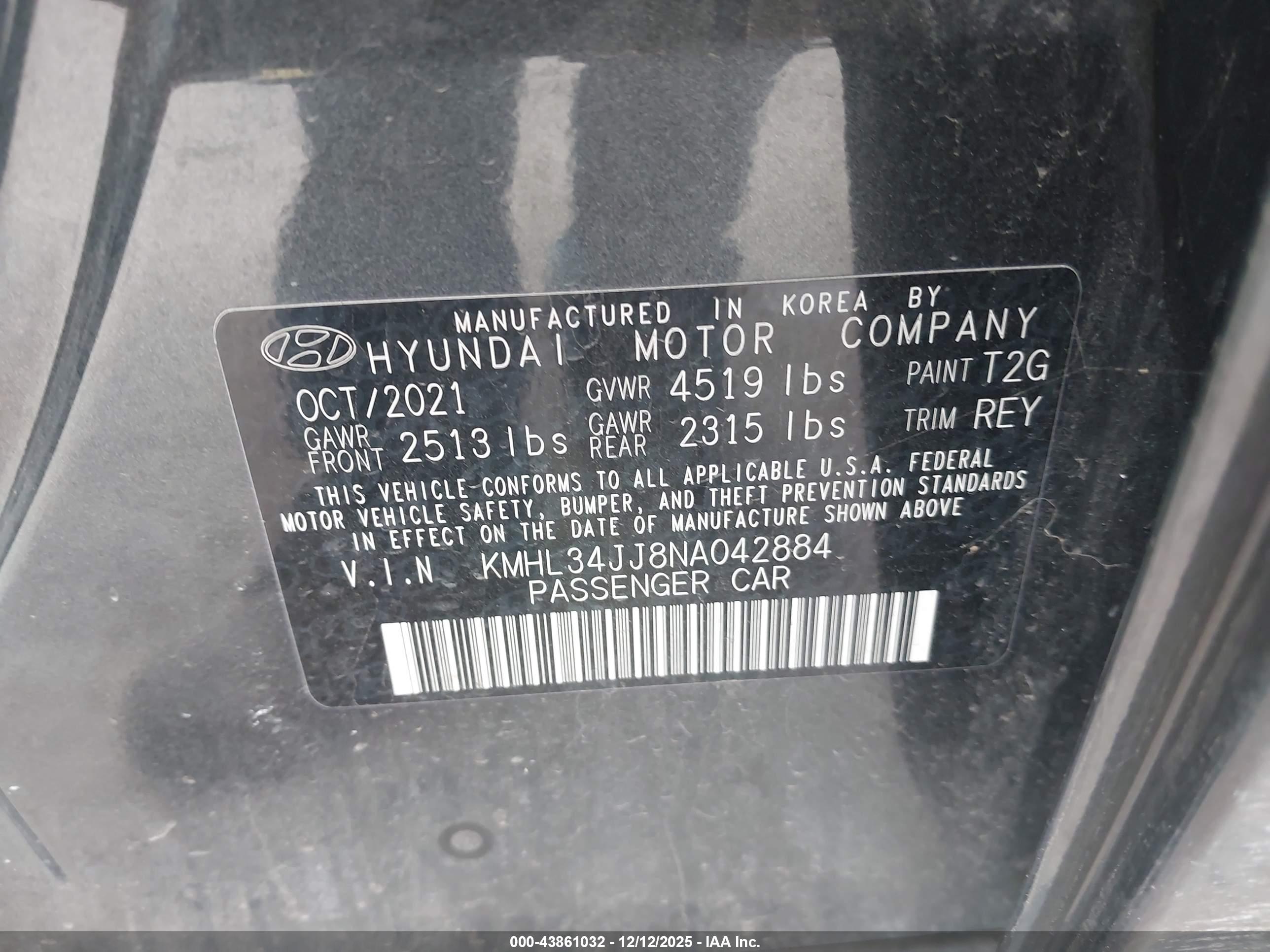 HYUNDAI SONATA image 9