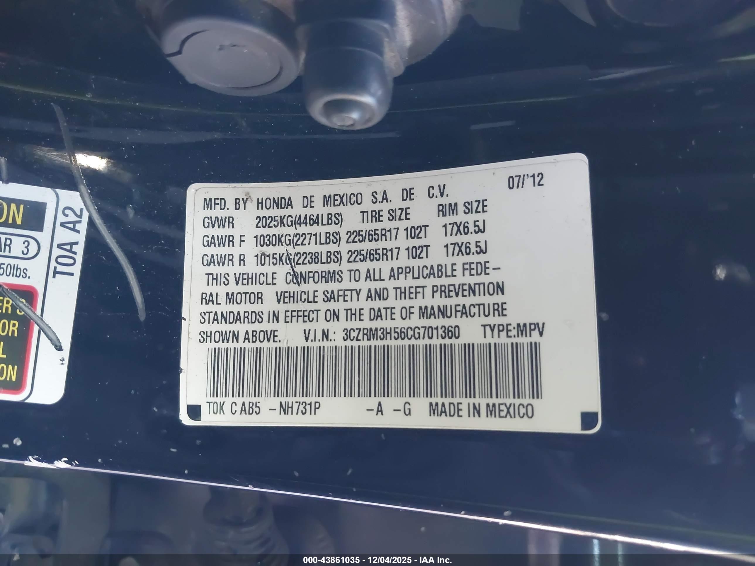HONDA CR-V image 9