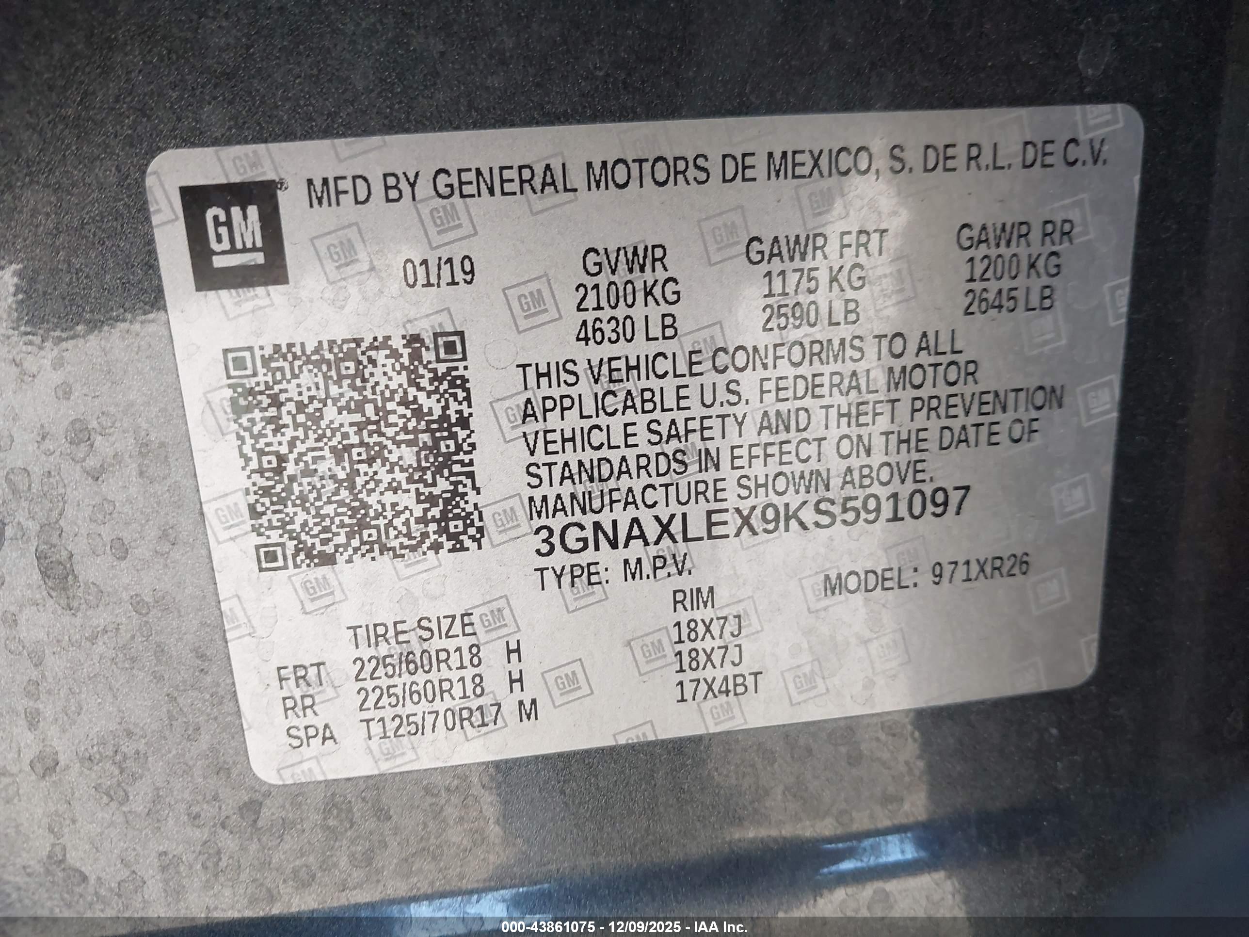 CHEVROLET EQUINOX image 9