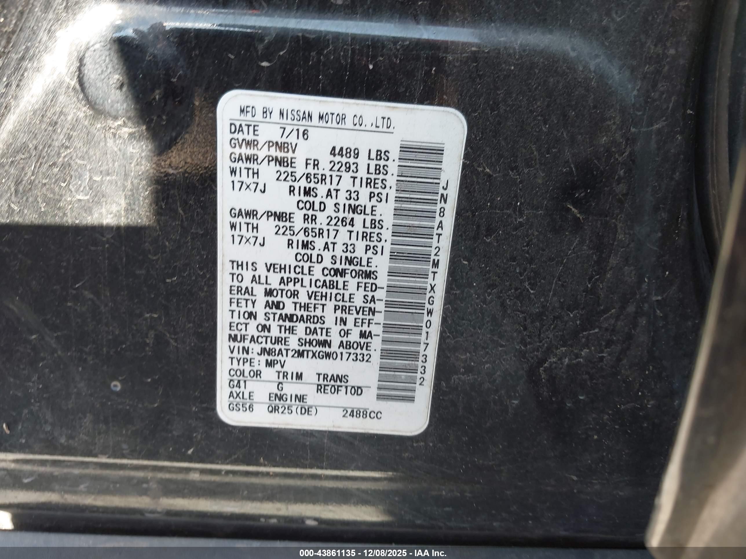 NISSAN ROGUE image 9