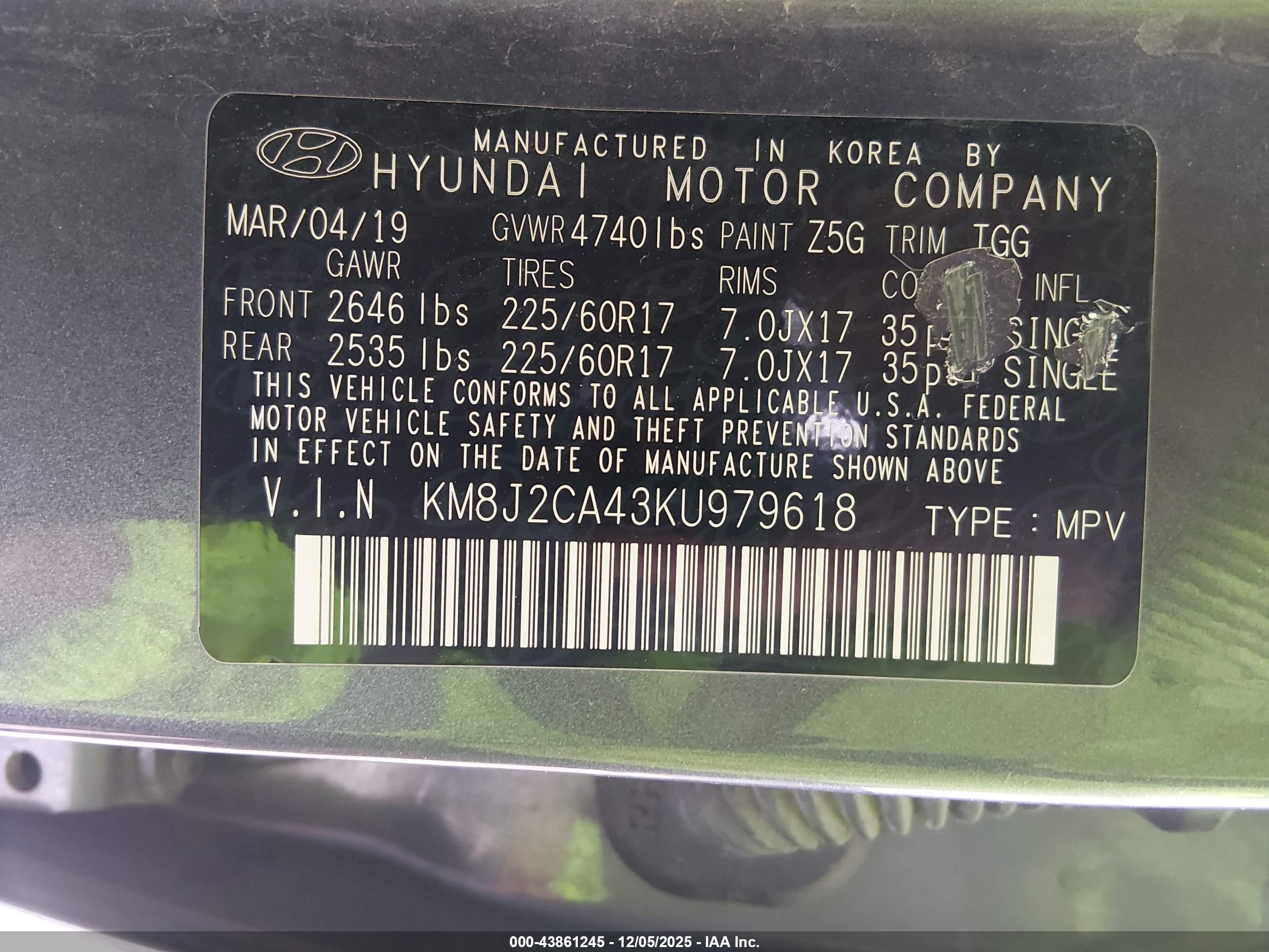 HYUNDAI TUCSON image 9