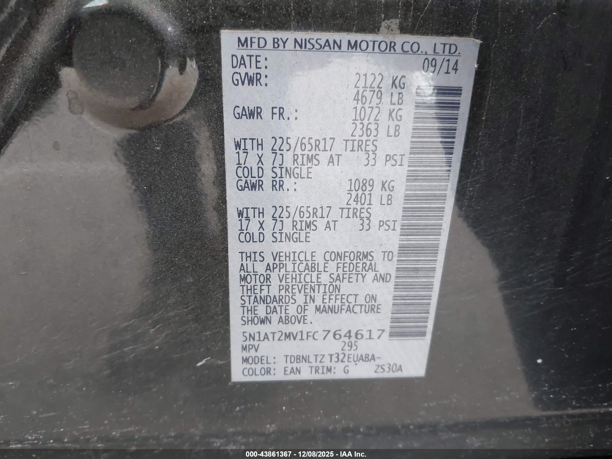 NISSAN ROGUE image 9