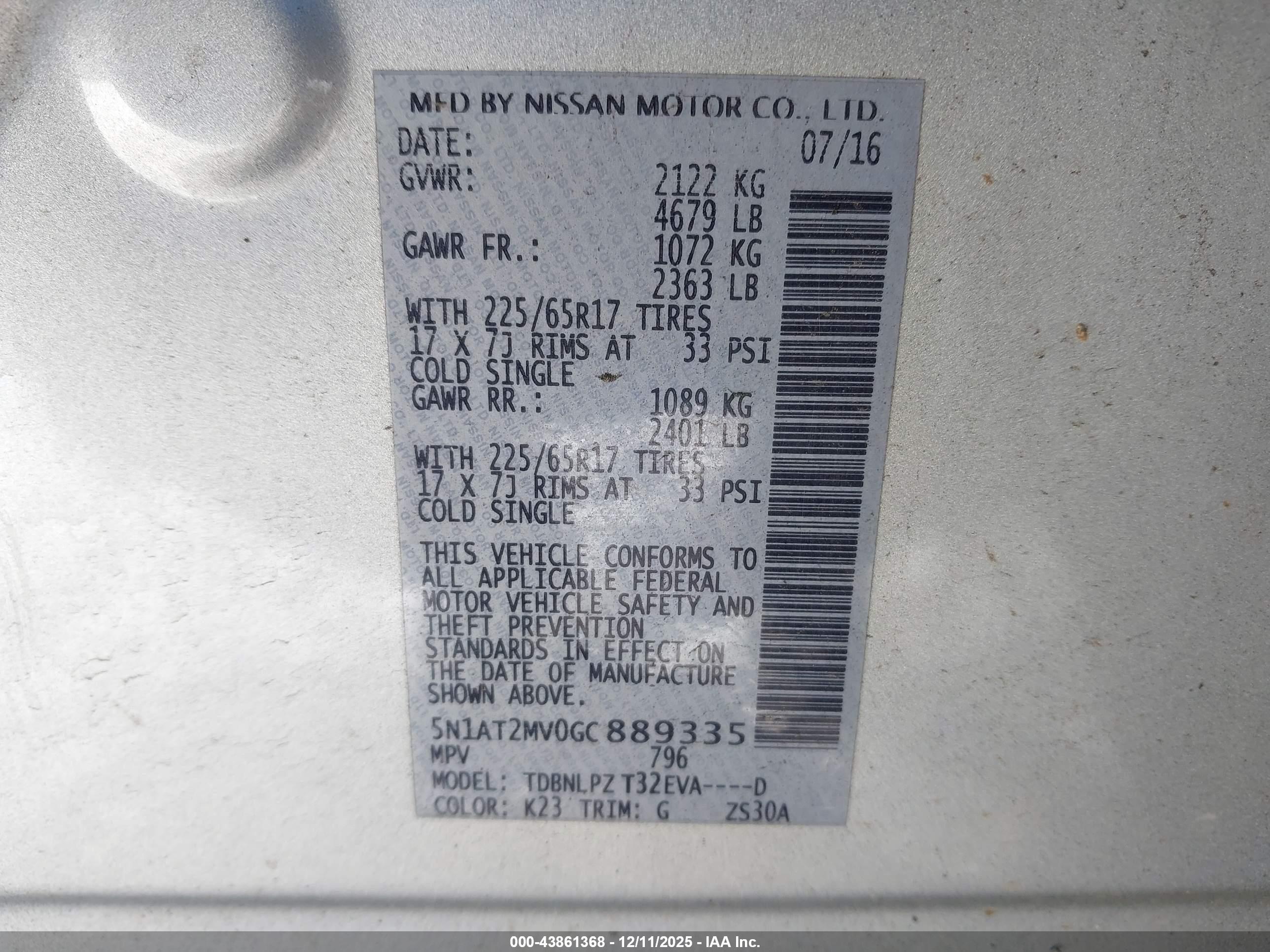 NISSAN ROGUE image 9