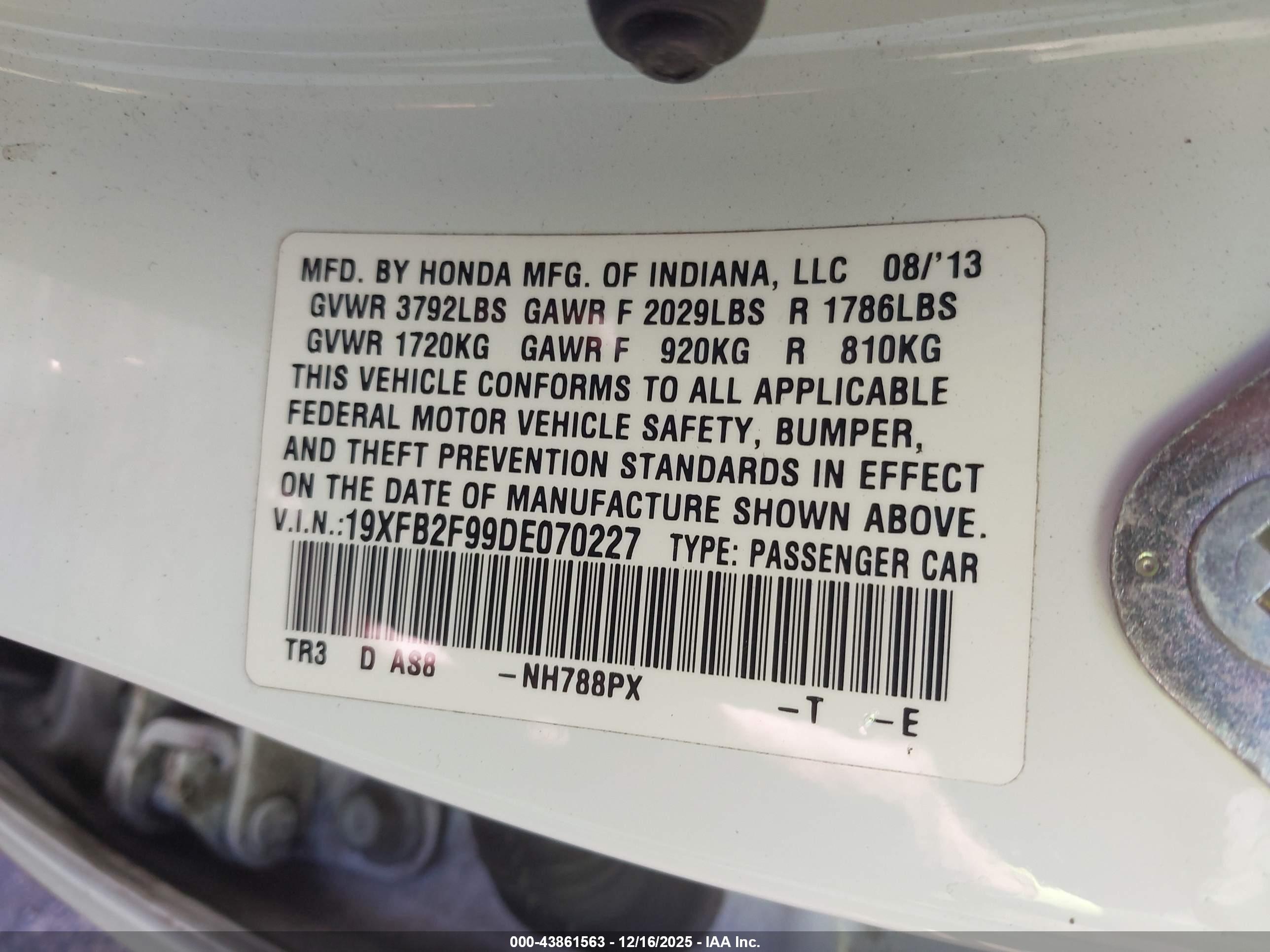 HONDA CIVIC image 9