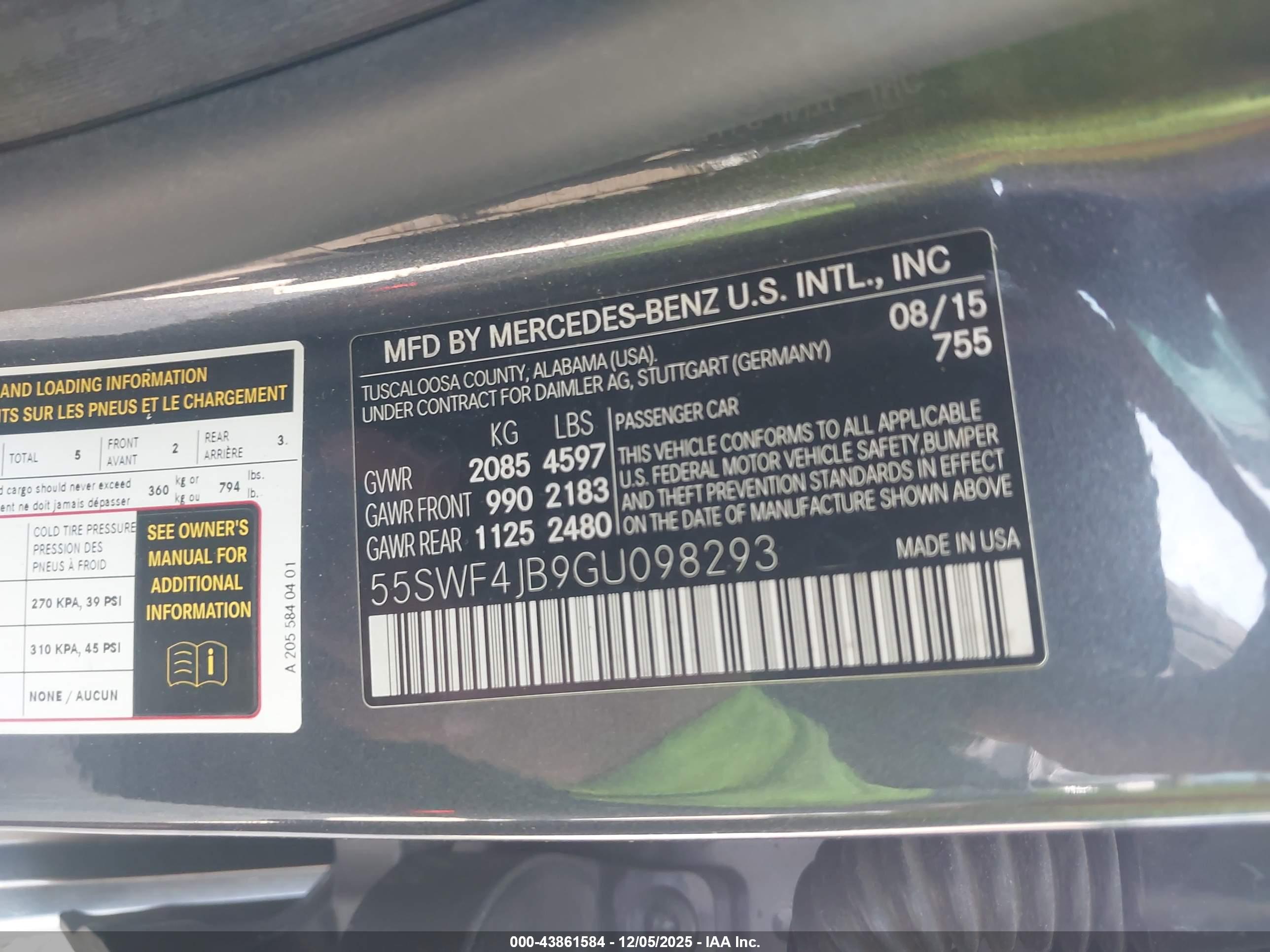 MERCEDES-BENZ C image 9