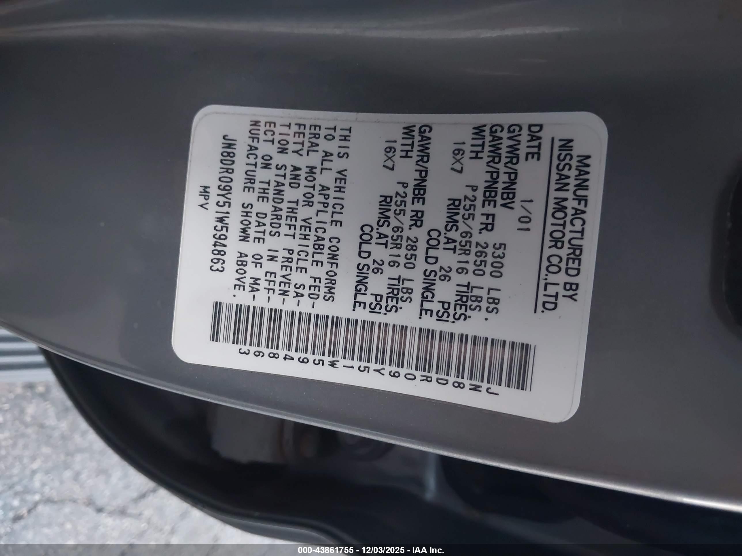 NISSAN PATHFINDER image 9