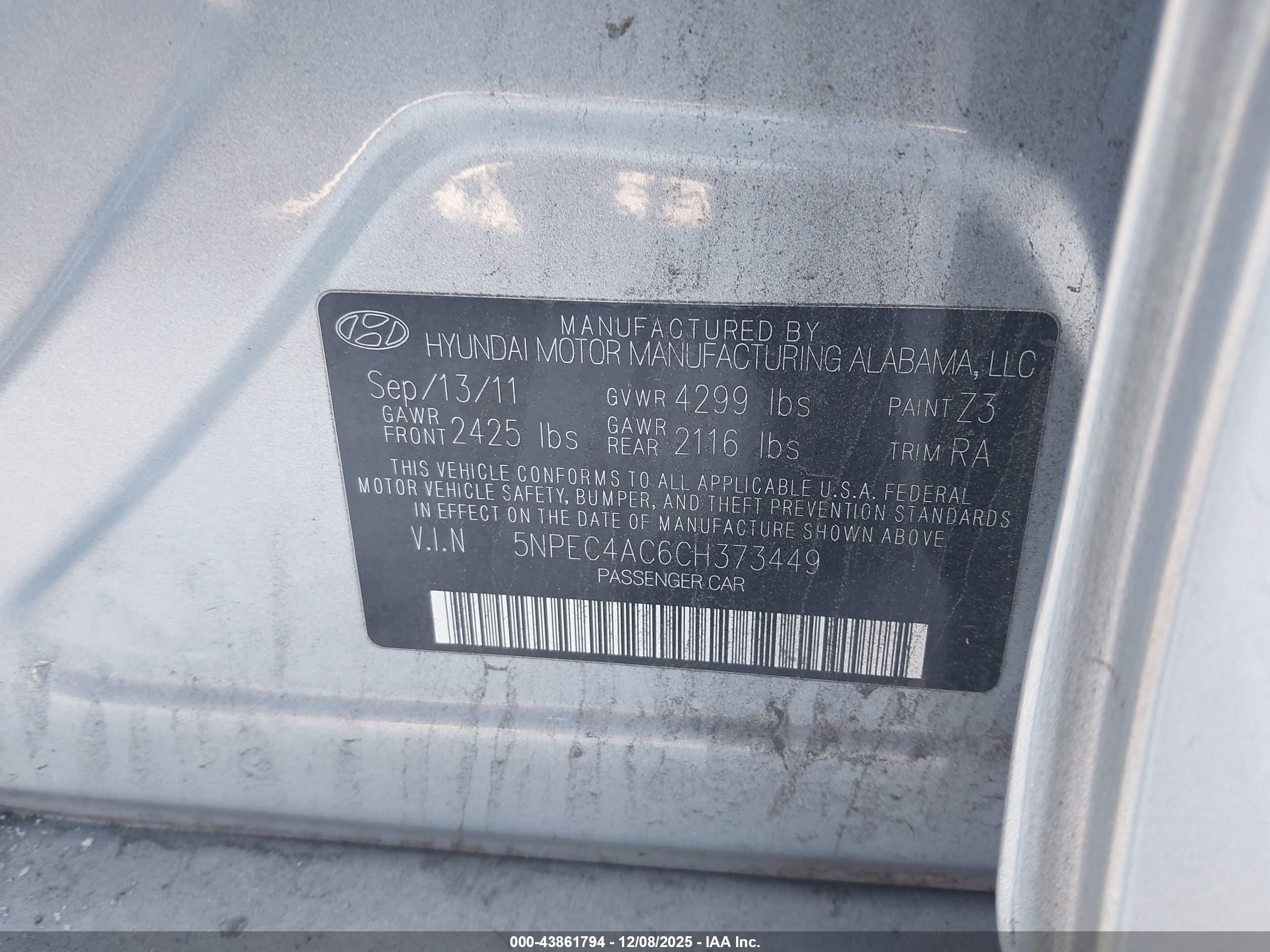 HYUNDAI SONATA image 9