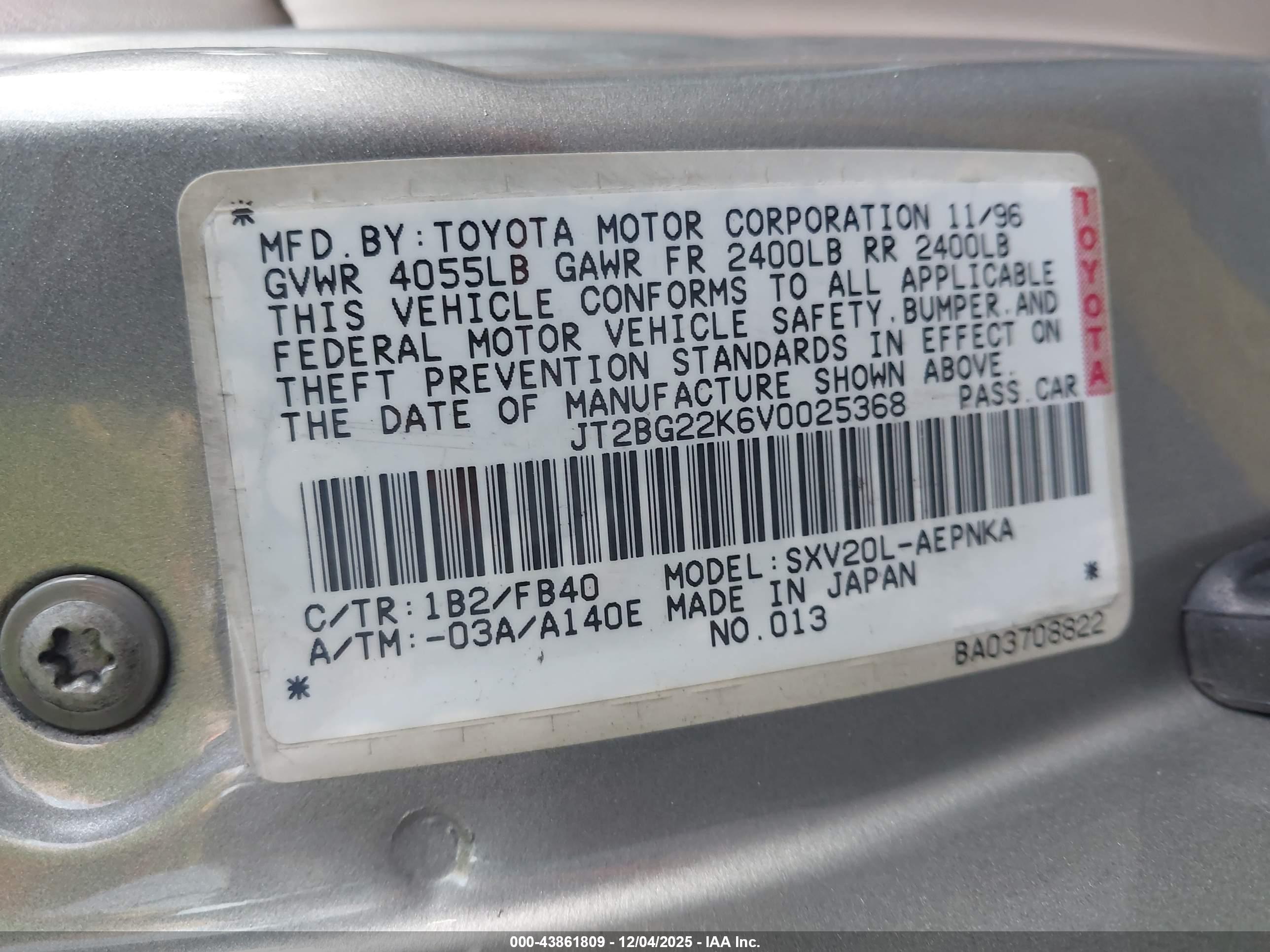 TOYOTA CAMRY image 9