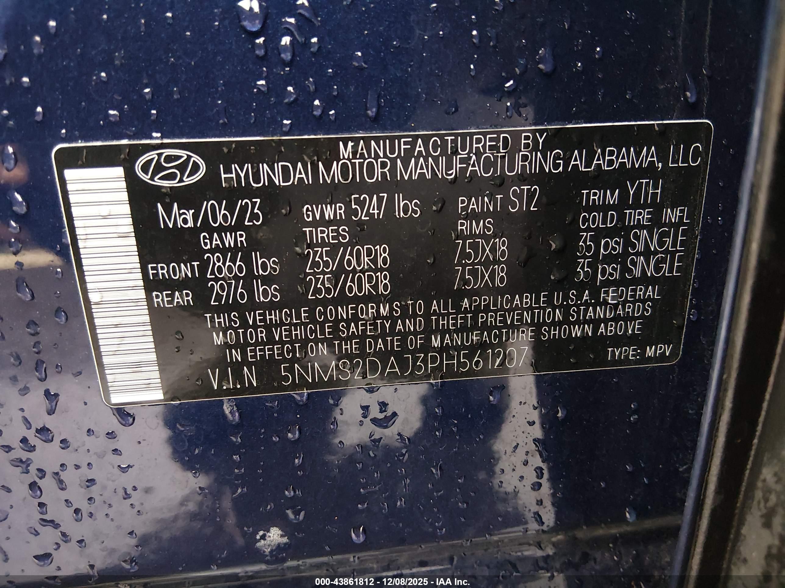 HYUNDAI SANTA image 9