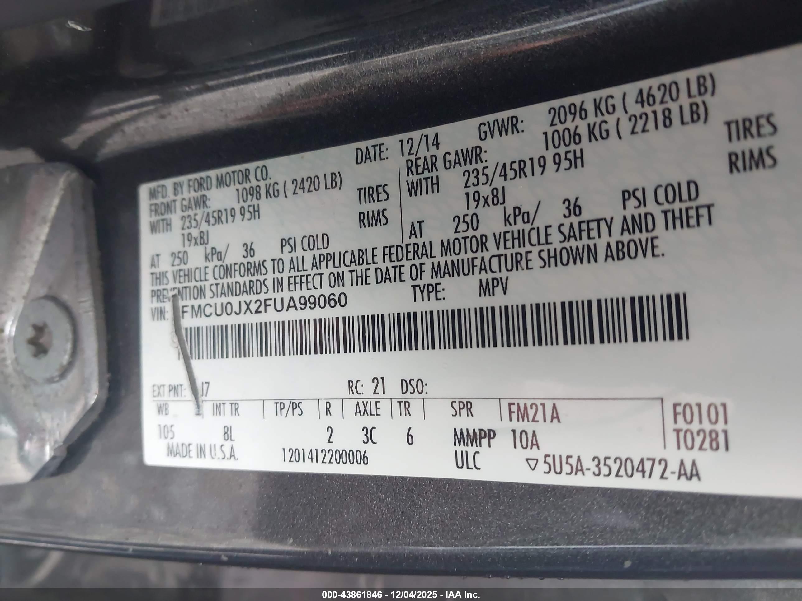 FORD ESCAPE image 9