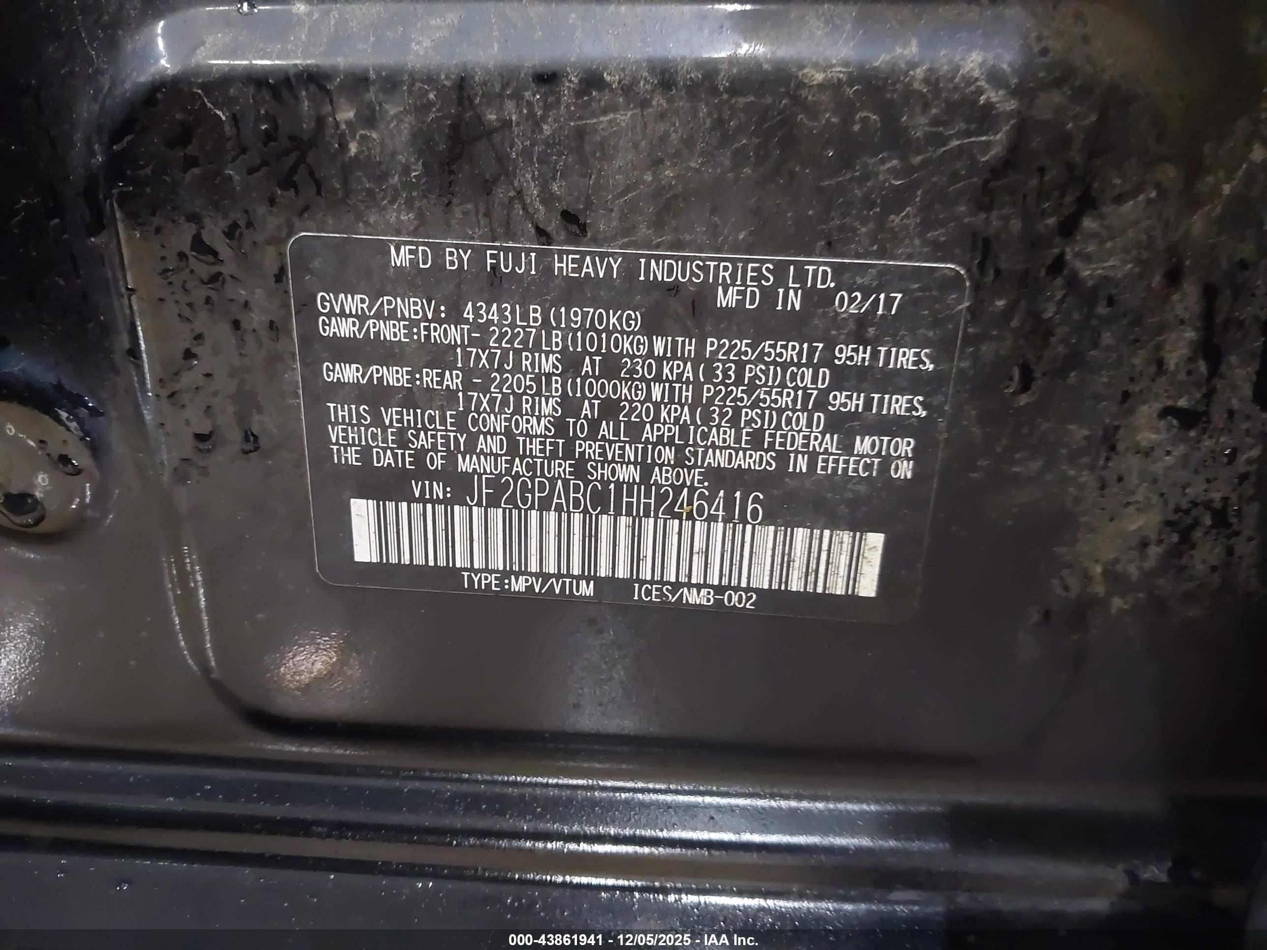 SUBARU CROSSTREK image 9