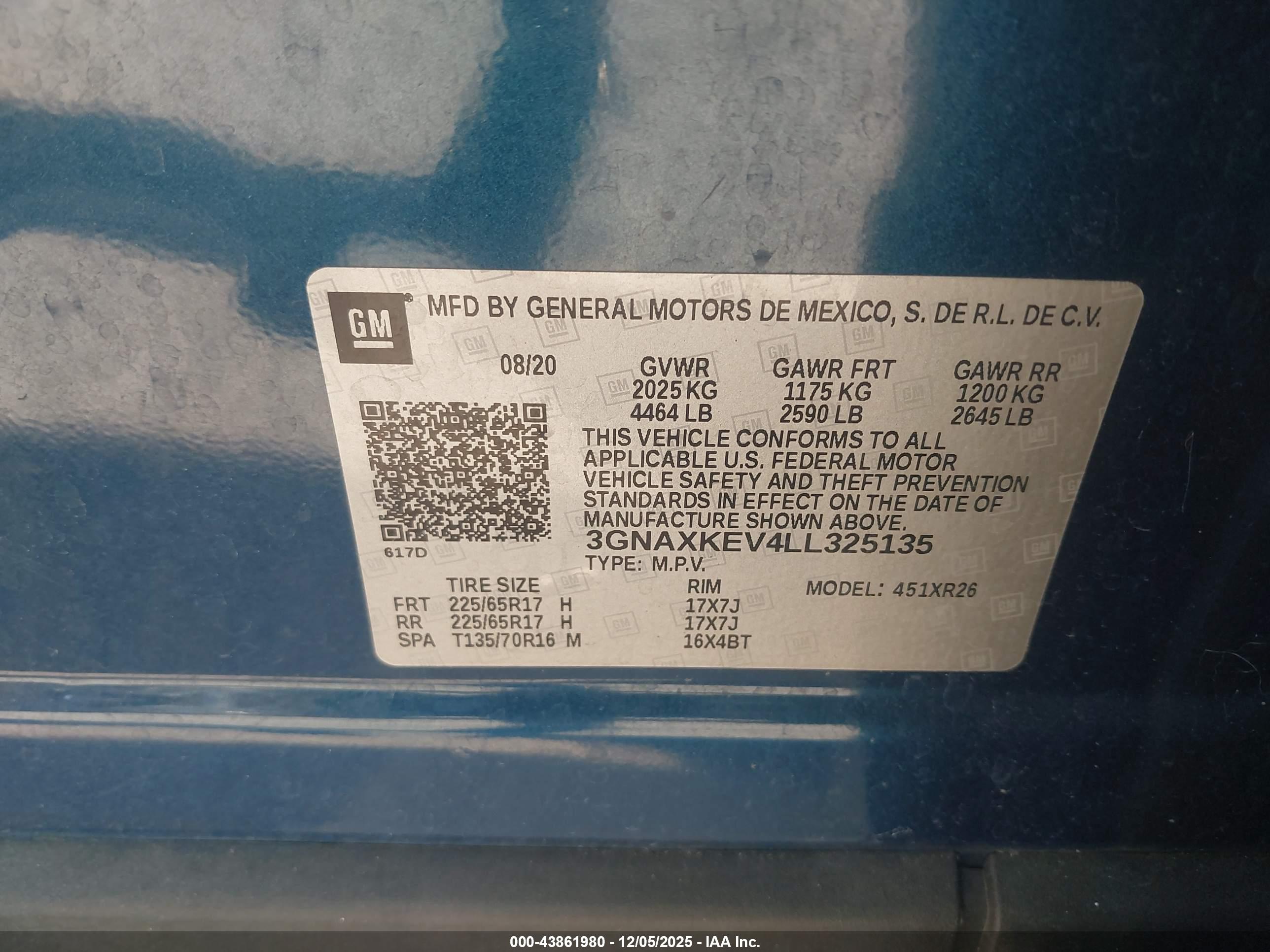 CHEVROLET EQUINOX image 9