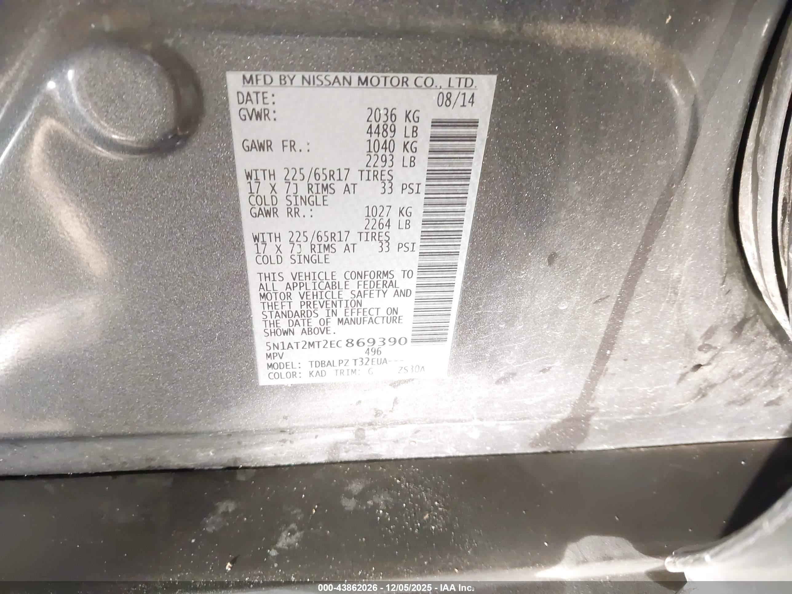 NISSAN ROGUE image 9