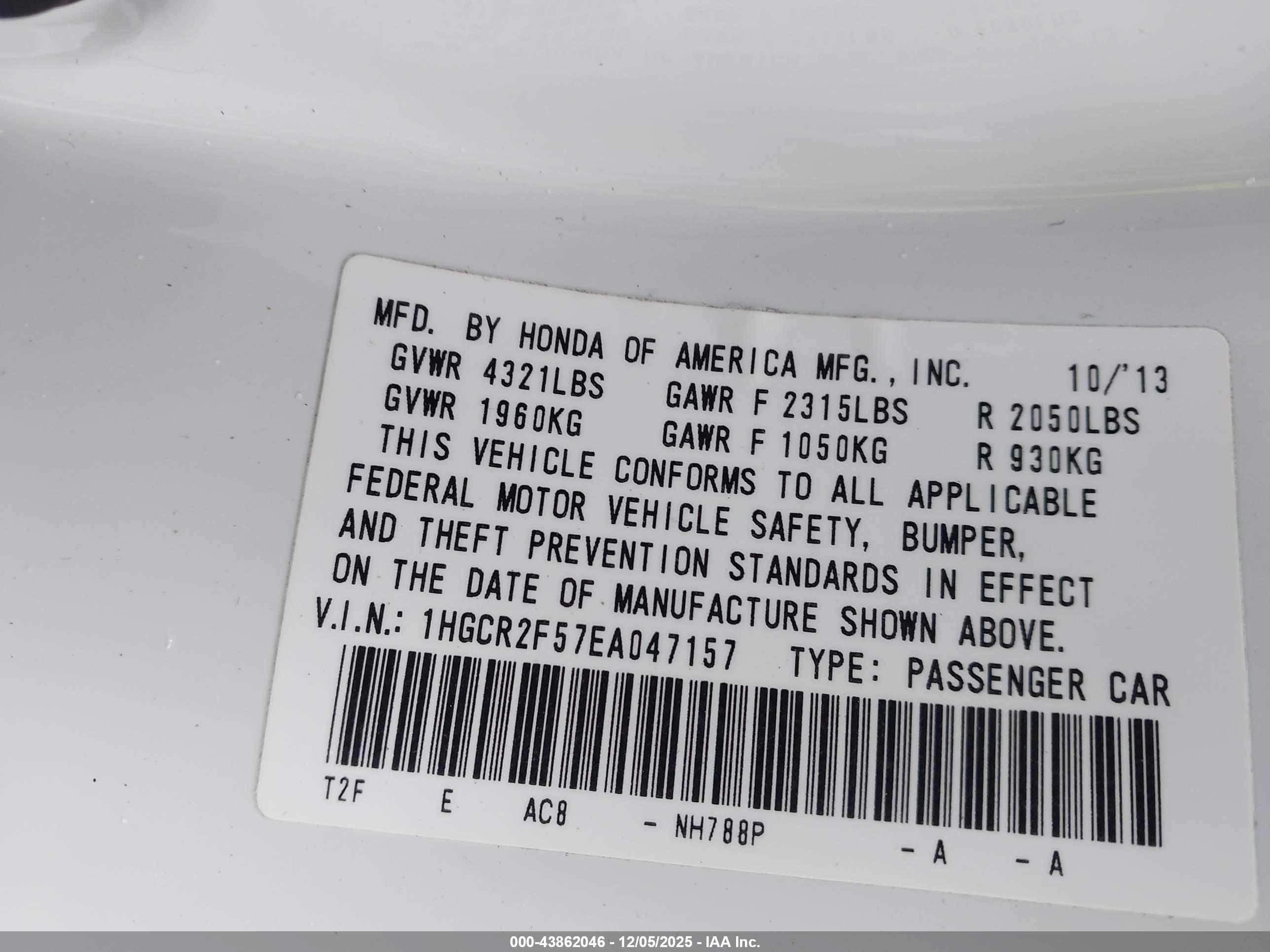 HONDA ACCORD image 9