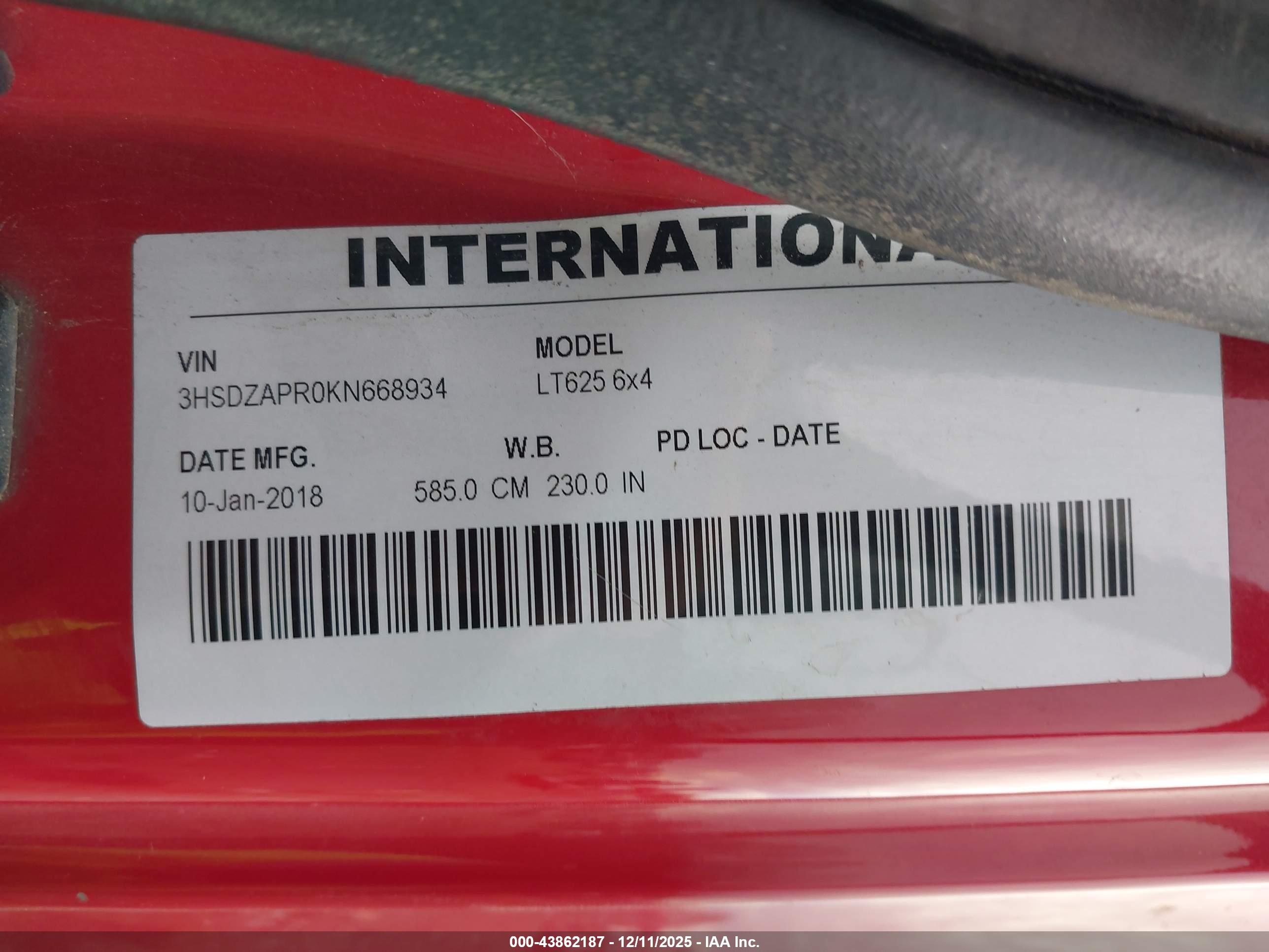 INTERNATIONAL LT image 9