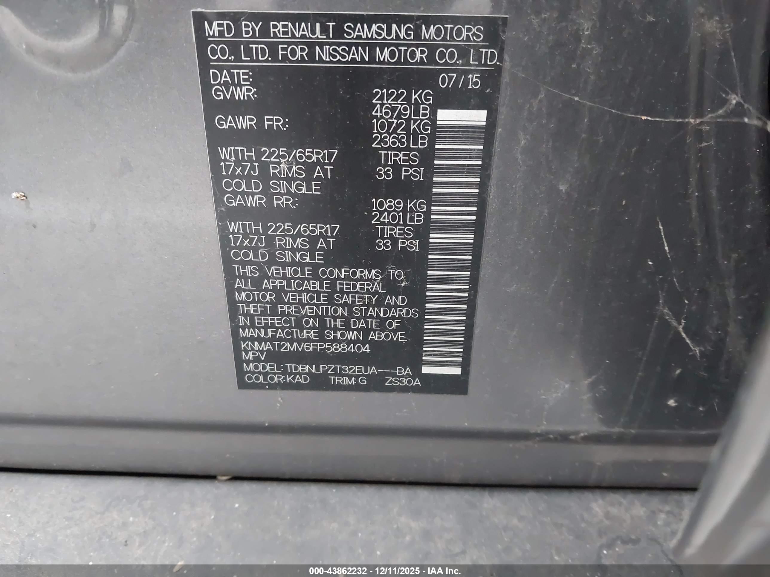 NISSAN ROGUE image 9