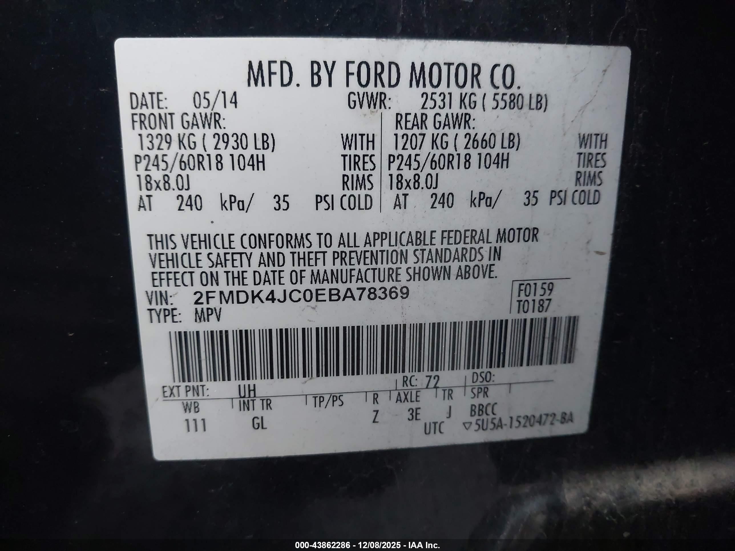 FORD EDGE image 9