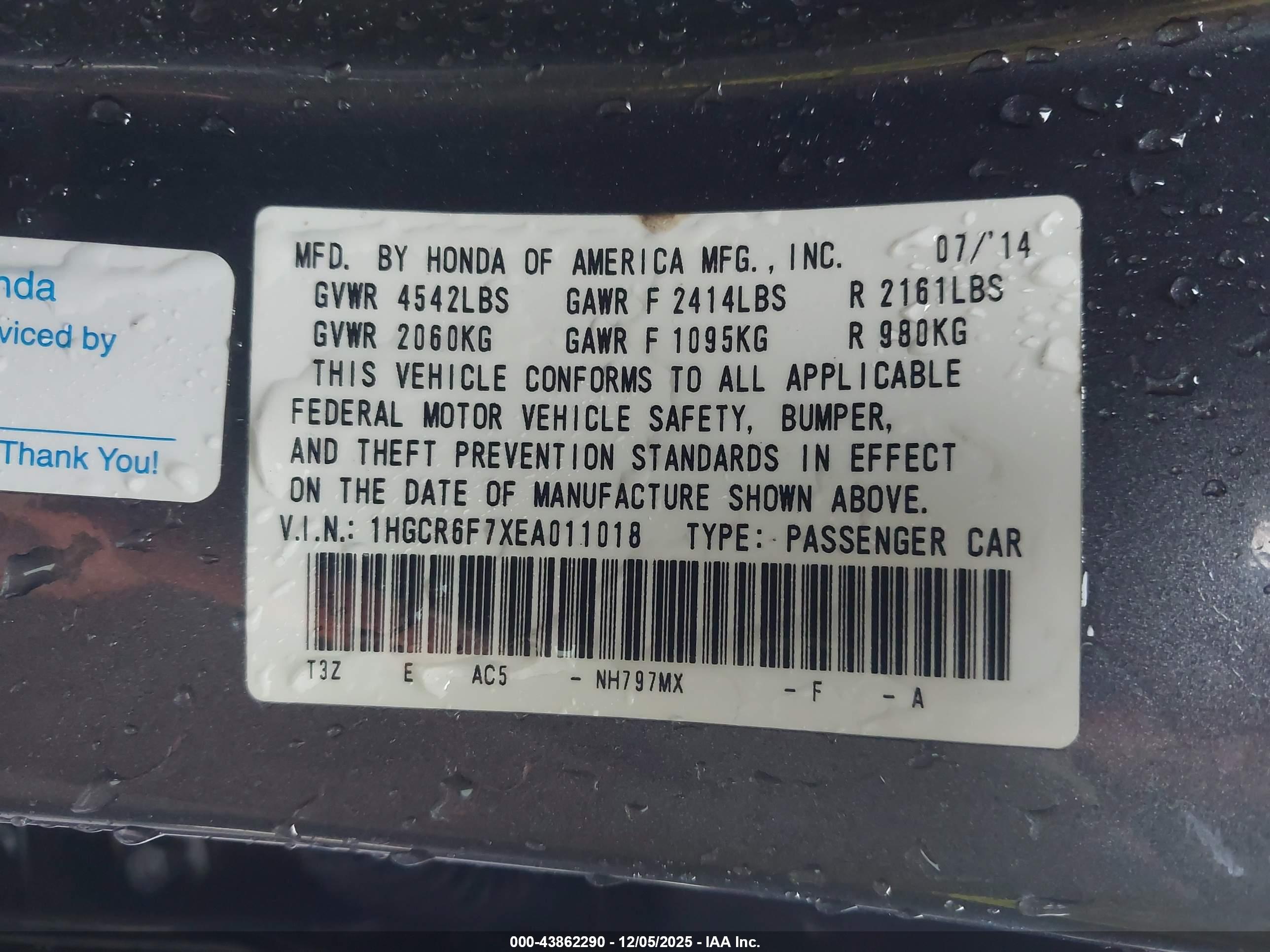 HONDA ACCORD image 9