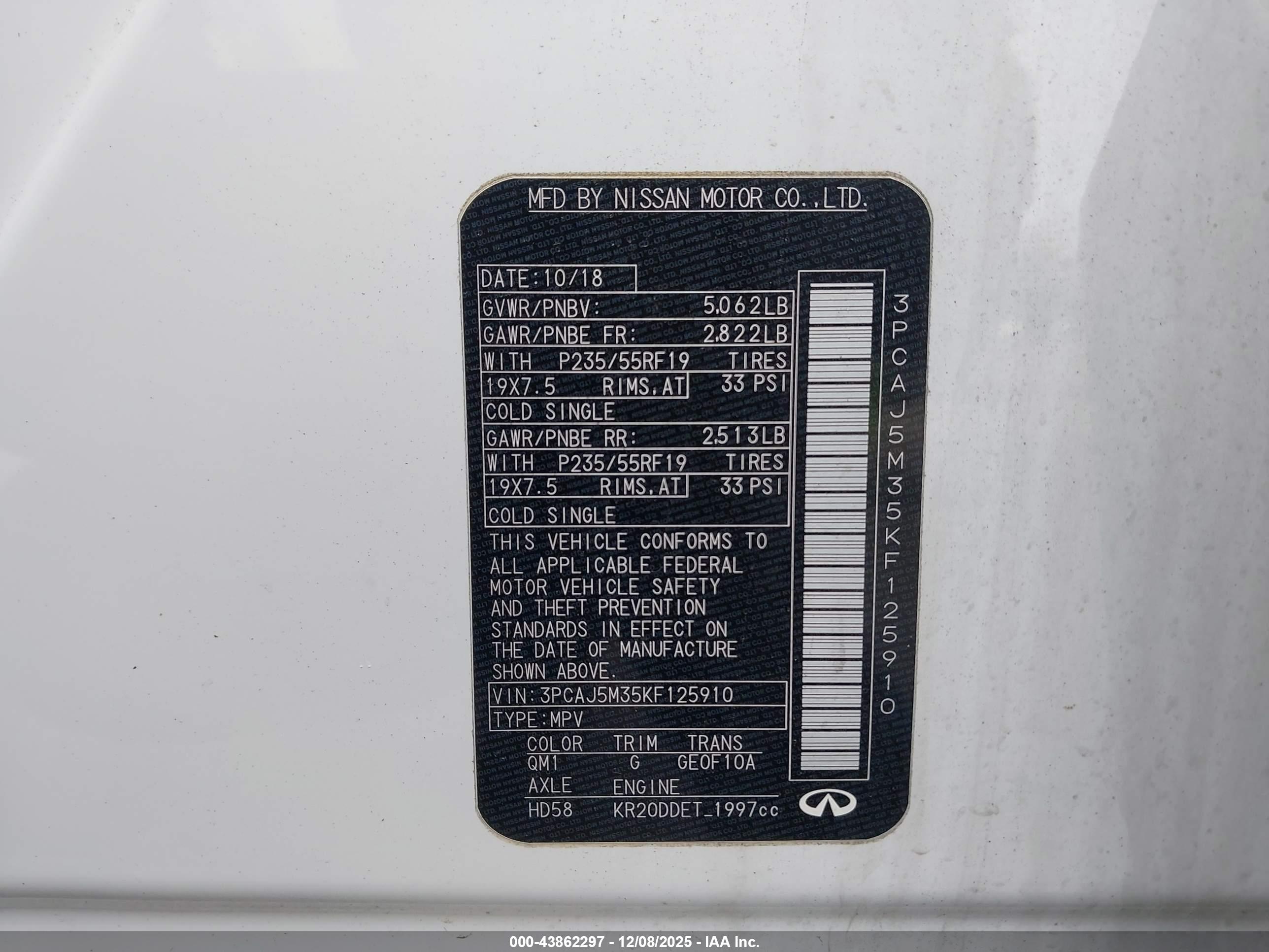 INFINITI QX50 image 9