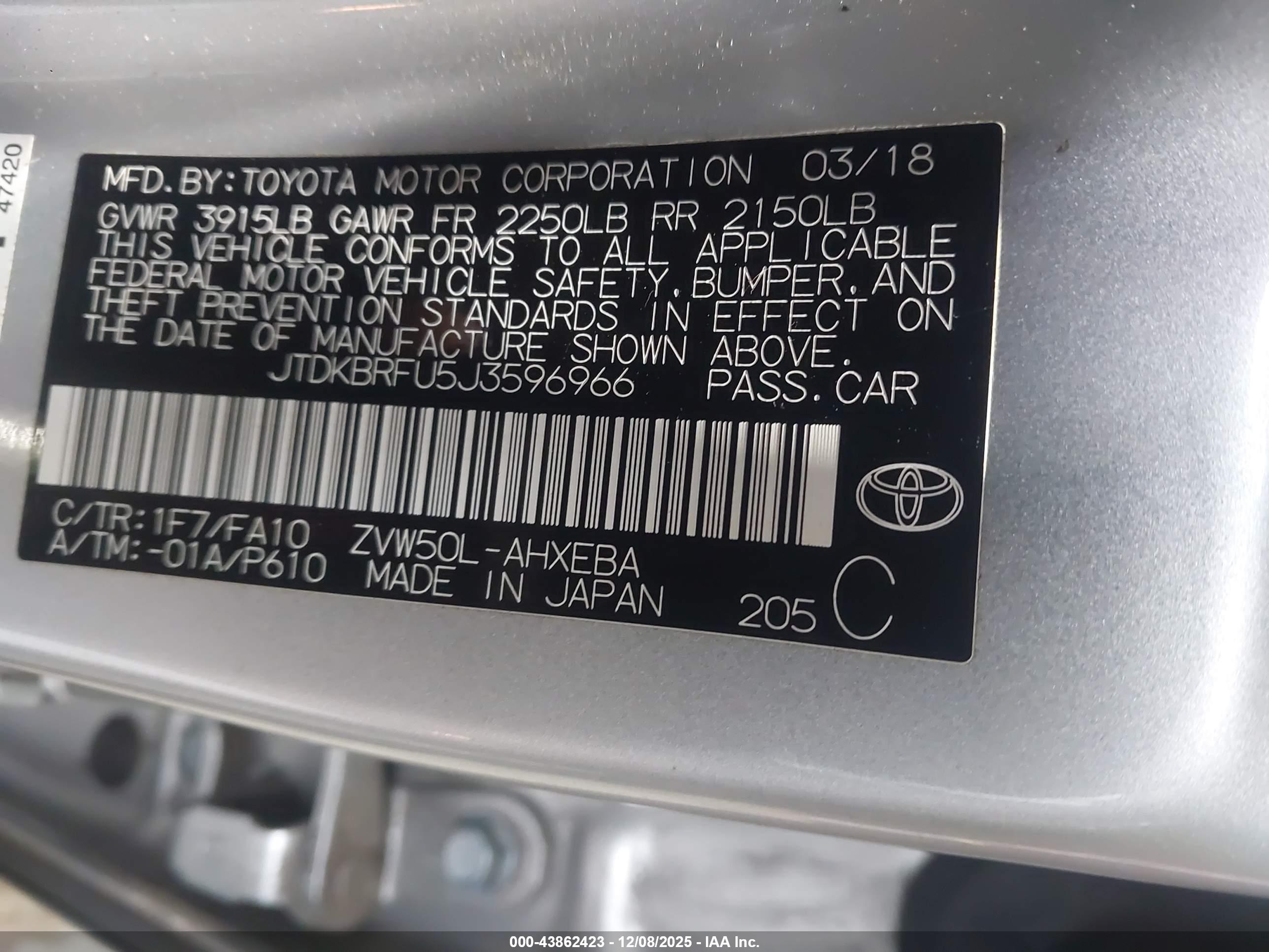 TOYOTA PRIUS image 9