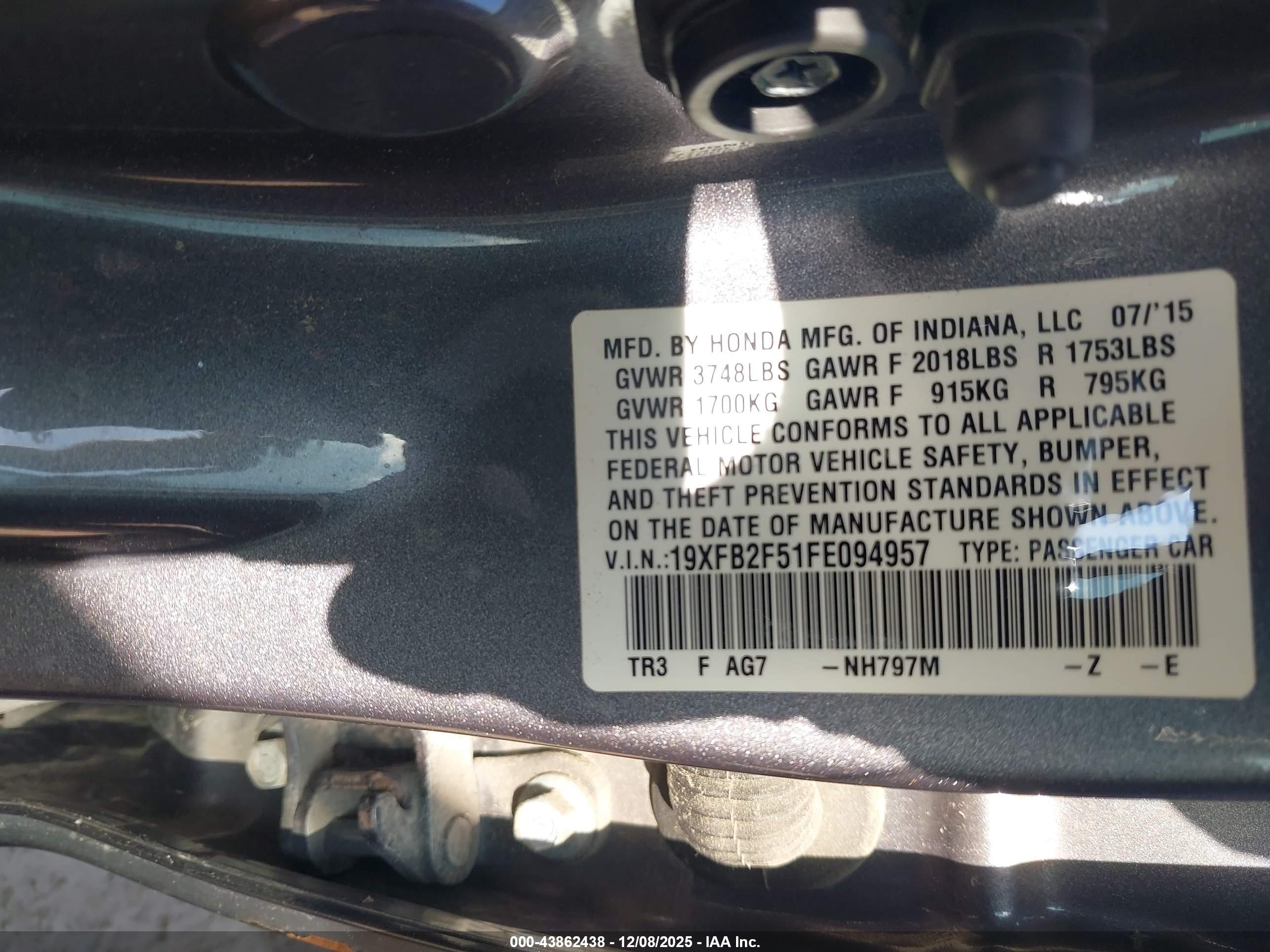 HONDA CIVIC image 9