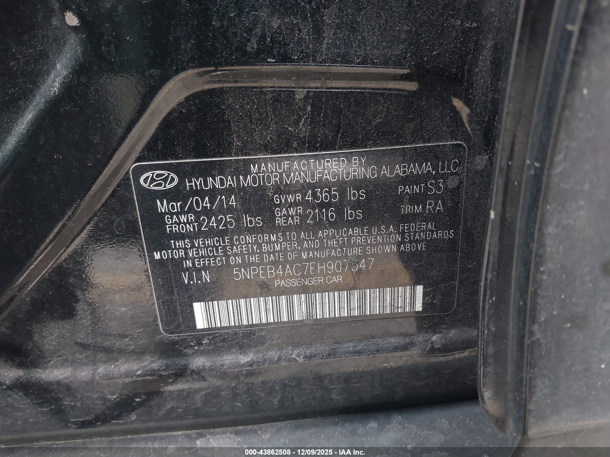 HYUNDAI SONATA image 9