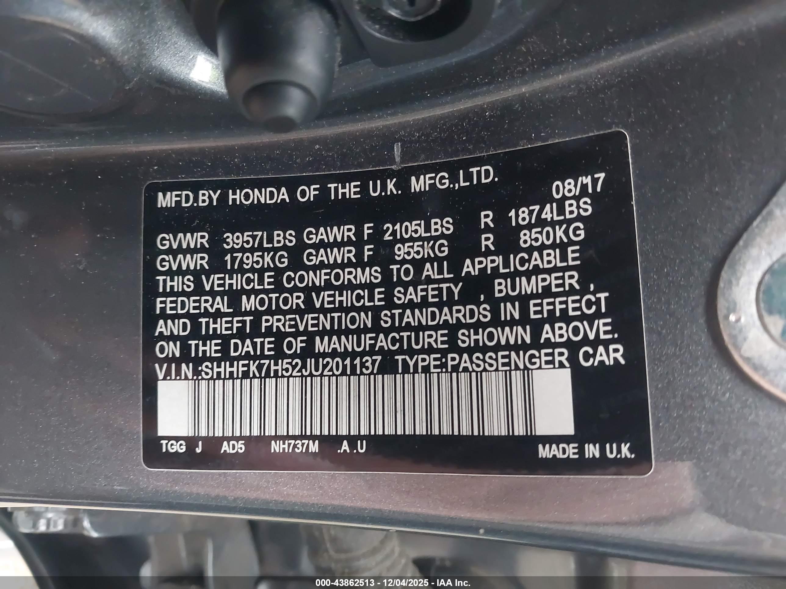 HONDA CIVIC image 9