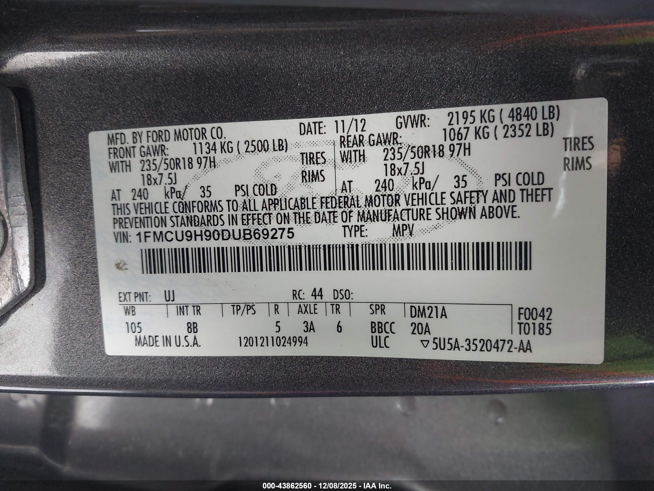 FORD ESCAPE image 9