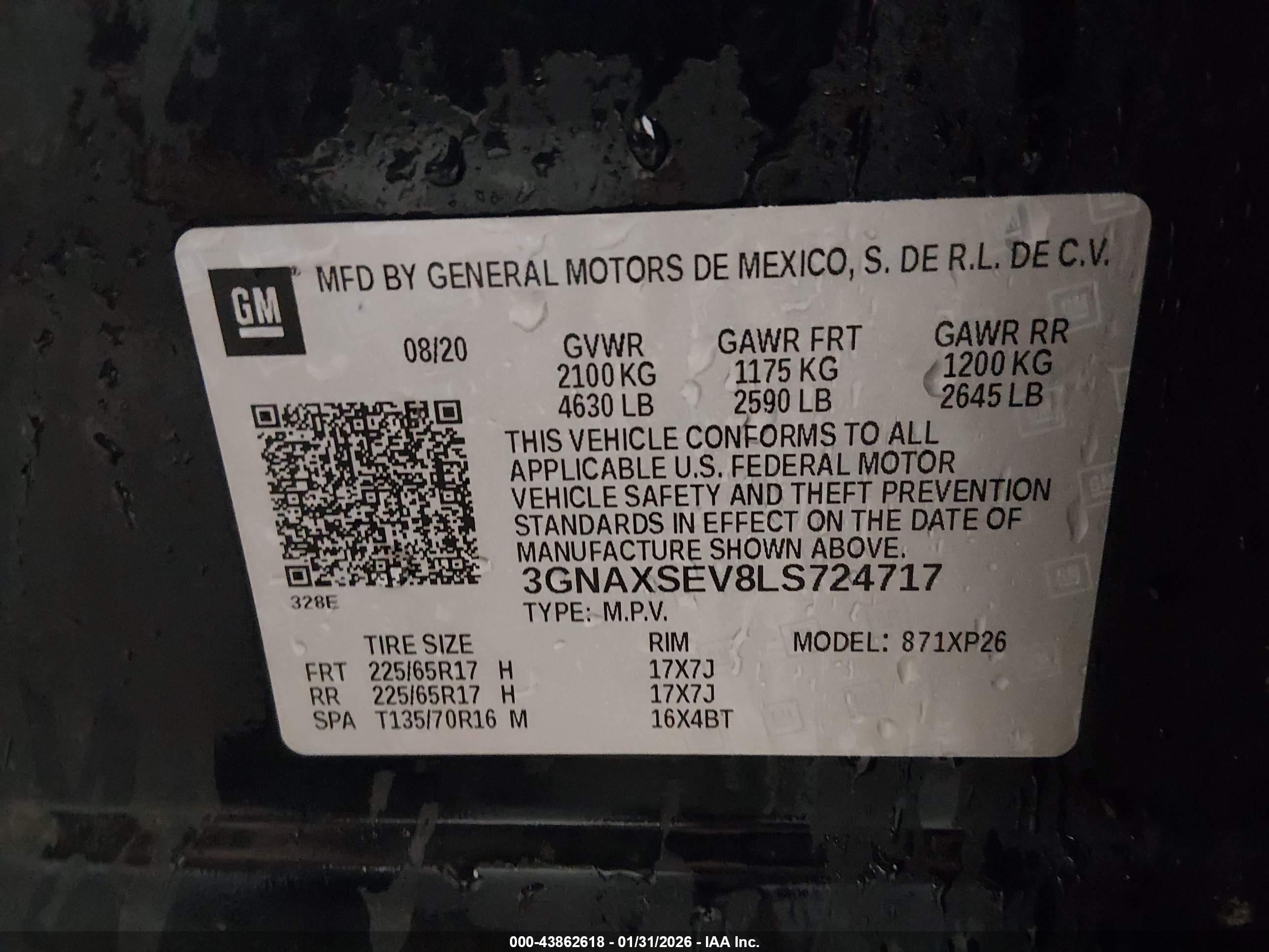 CHEVROLET EQUINOX image 9