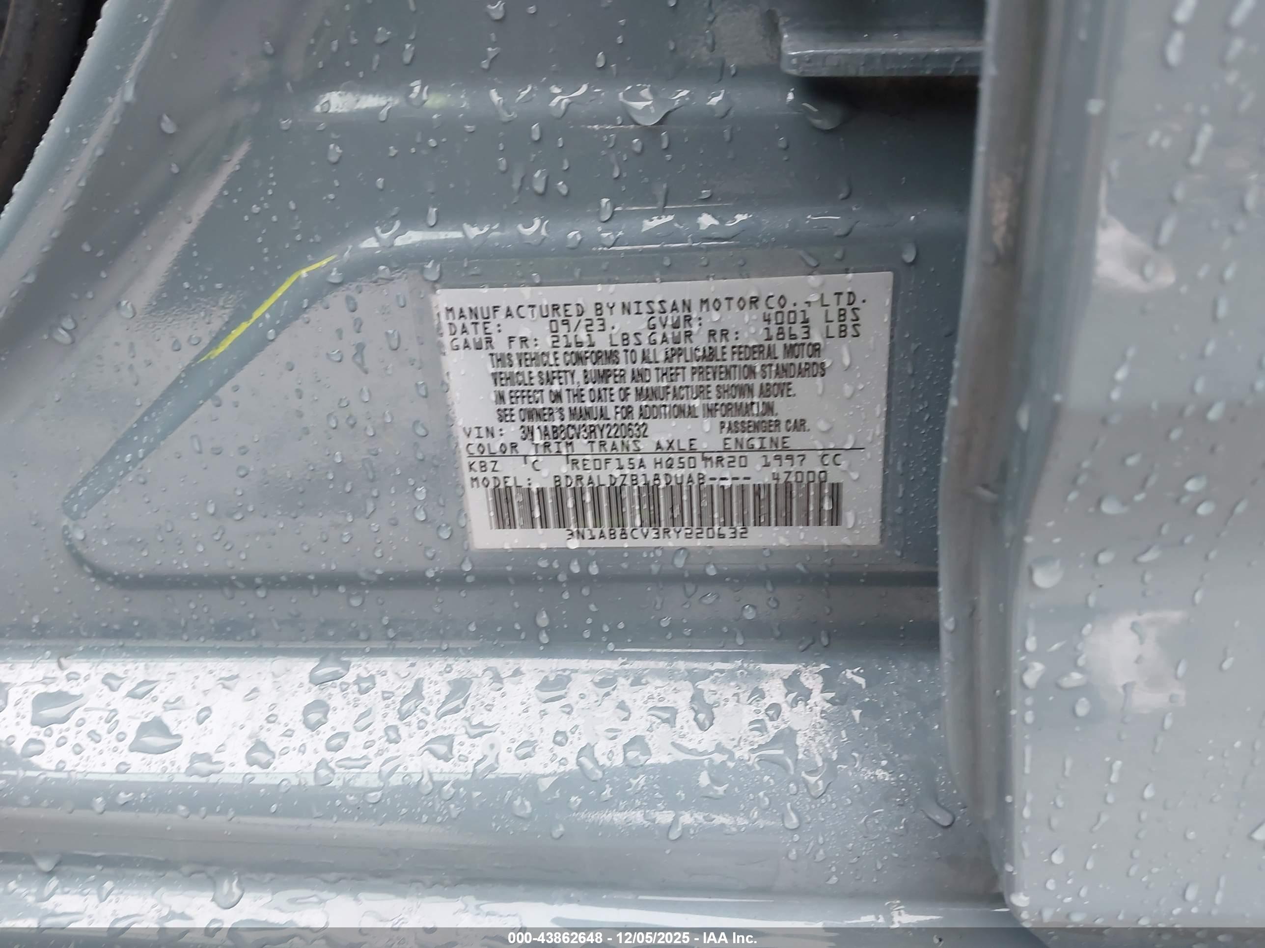 NISSAN SENTRA image 9