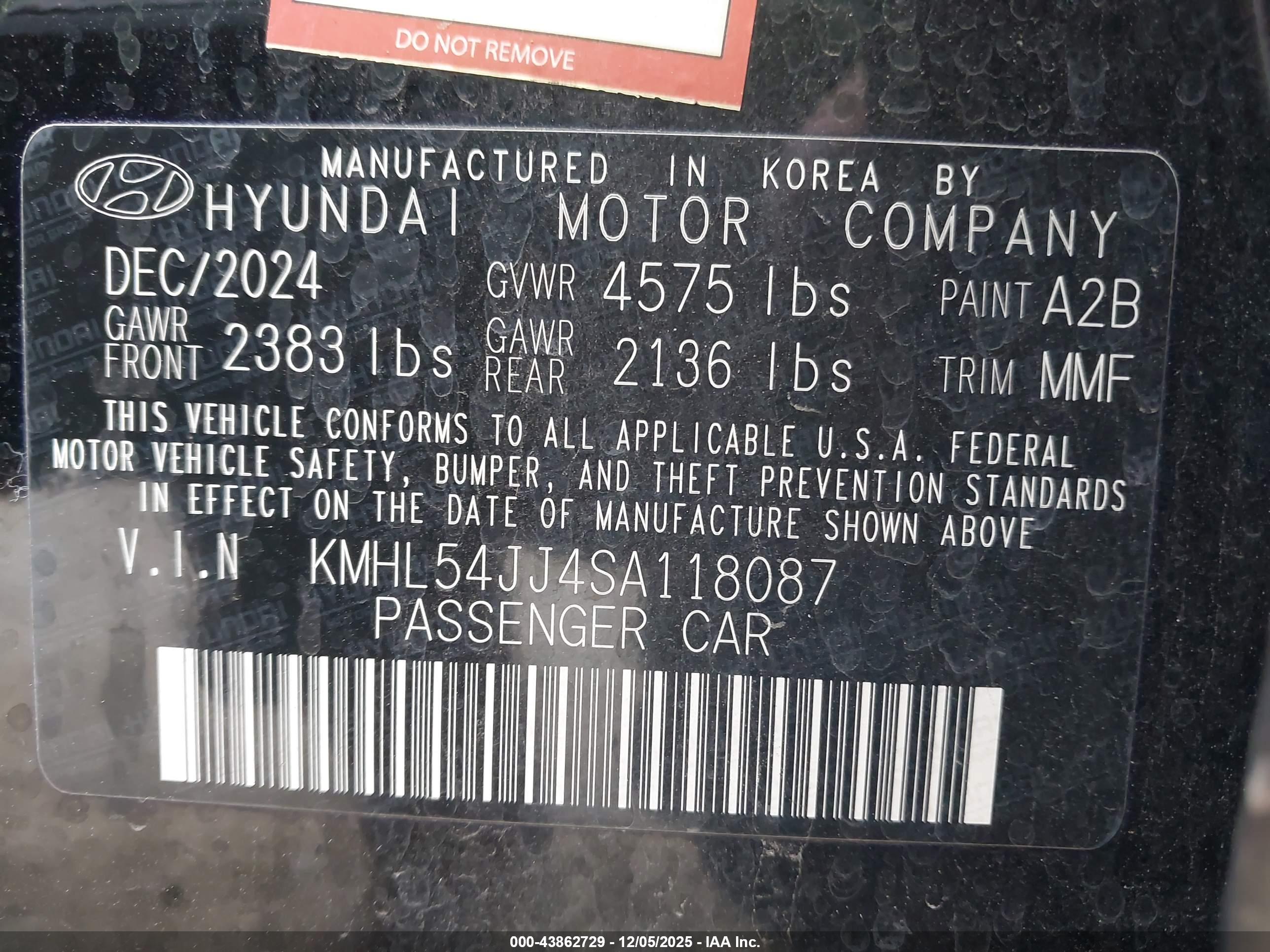 HYUNDAI SONATA image 9
