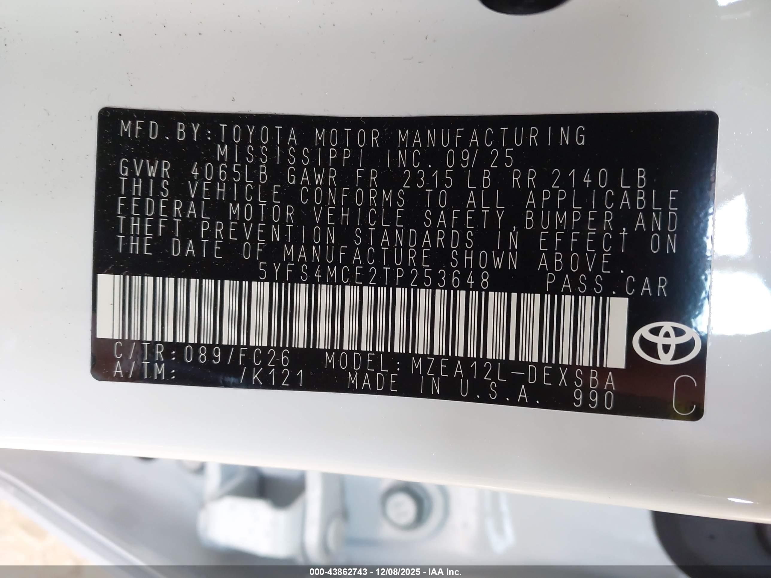 TOYOTA COROLLA image 9