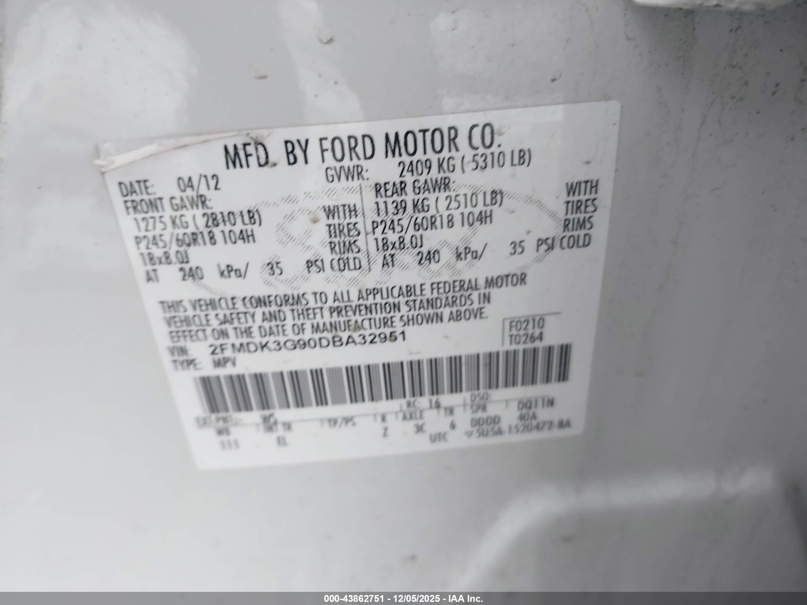 FORD EDGE image 9