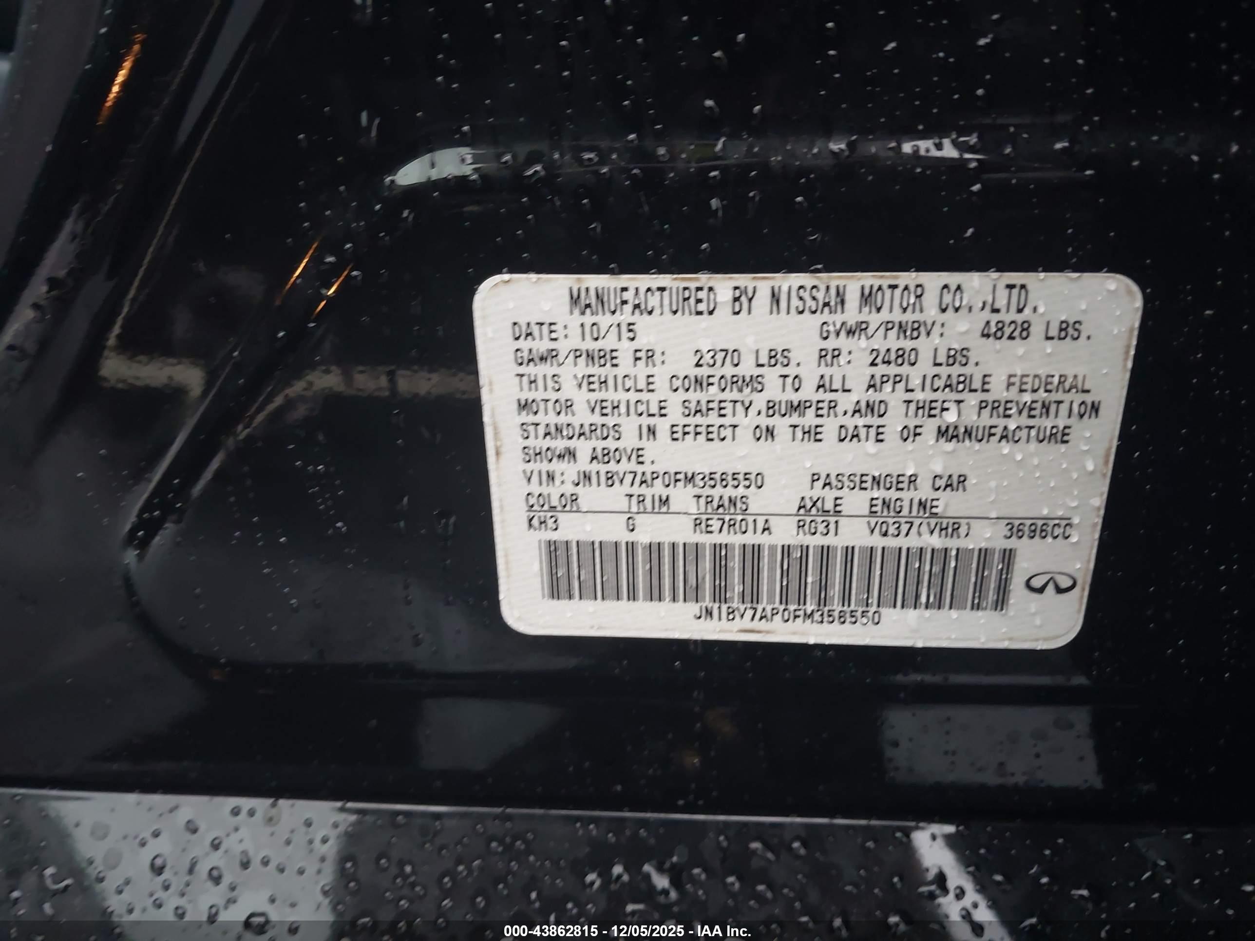 INFINITI Q50 image 9