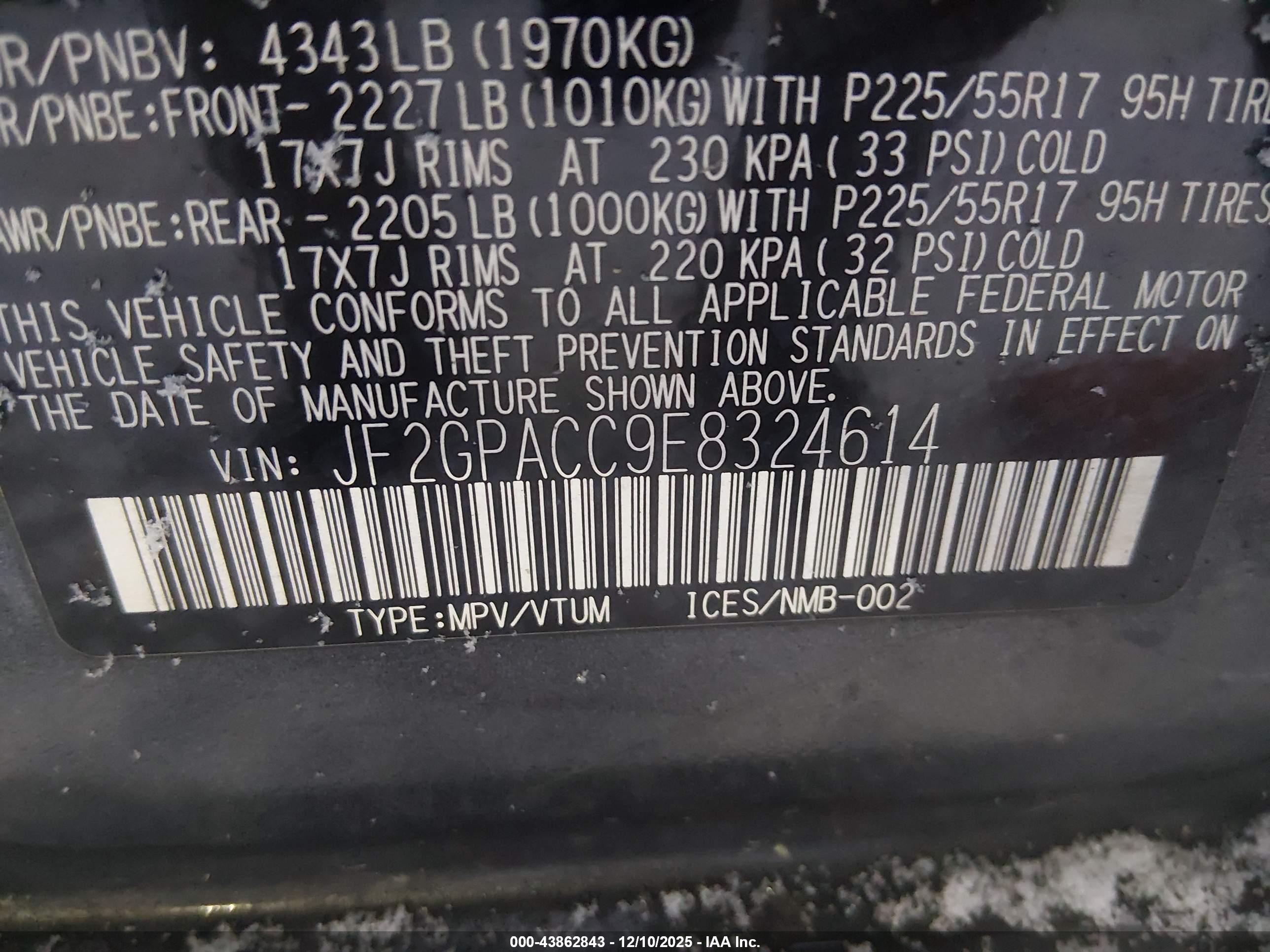 SUBARU XV image 9
