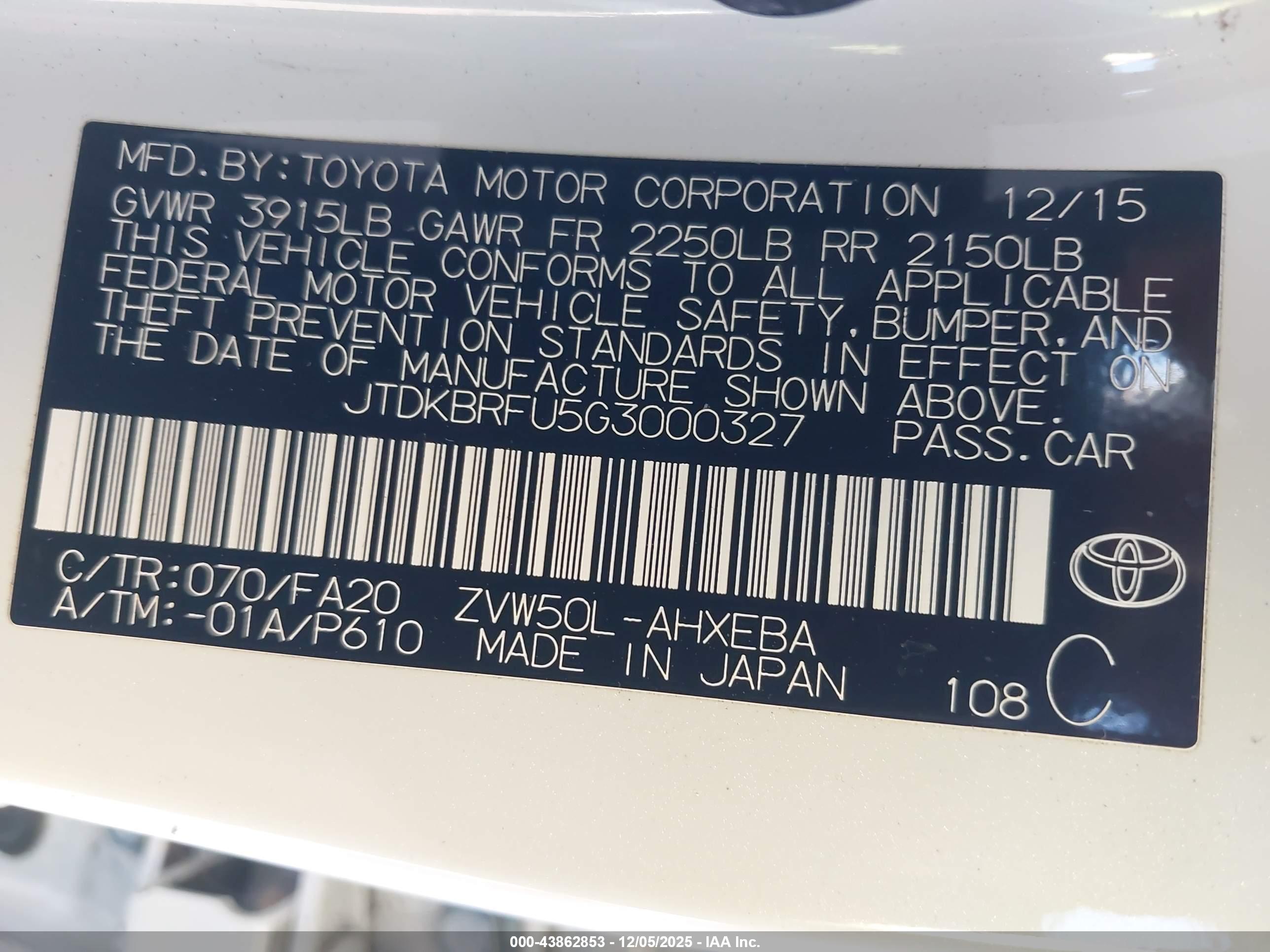TOYOTA PRIUS image 9
