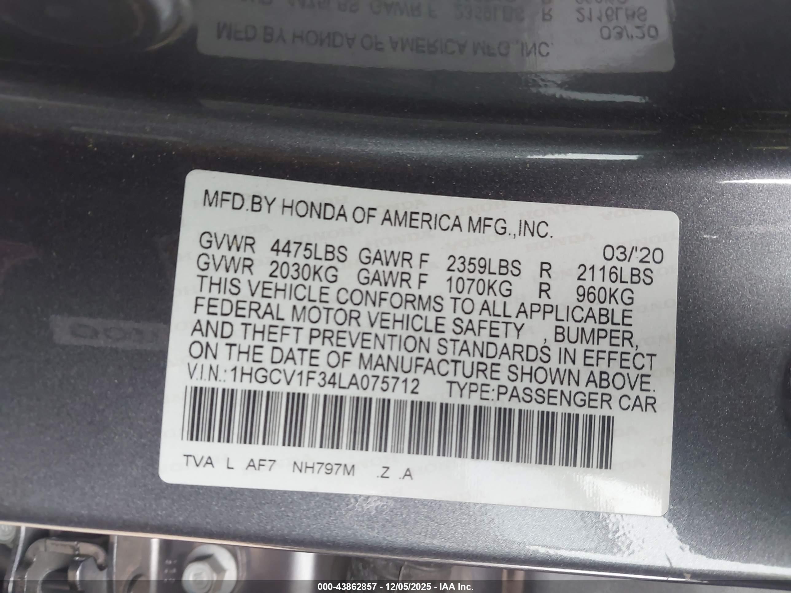 HONDA ACCORD image 9