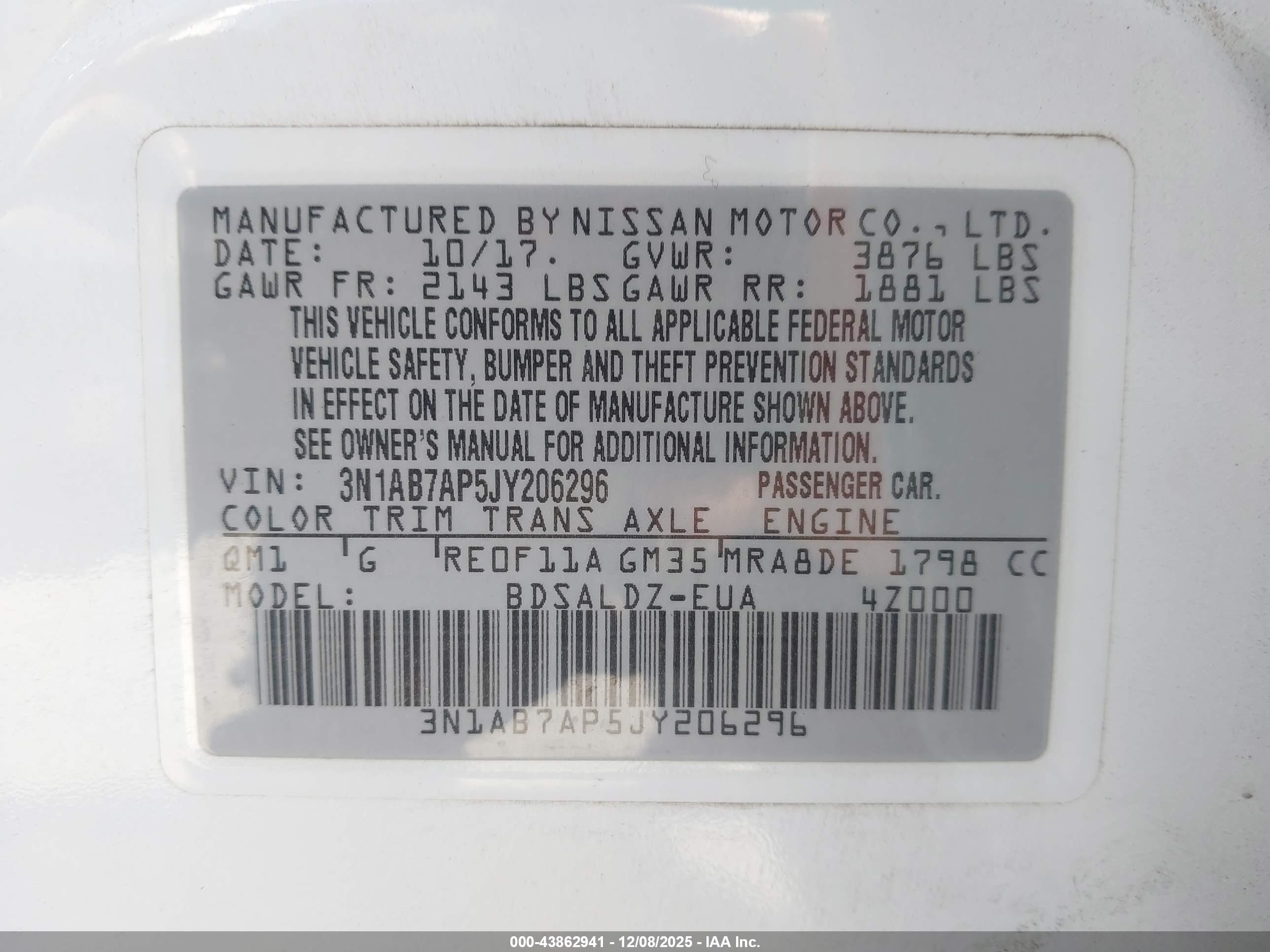 NISSAN SENTRA image 9