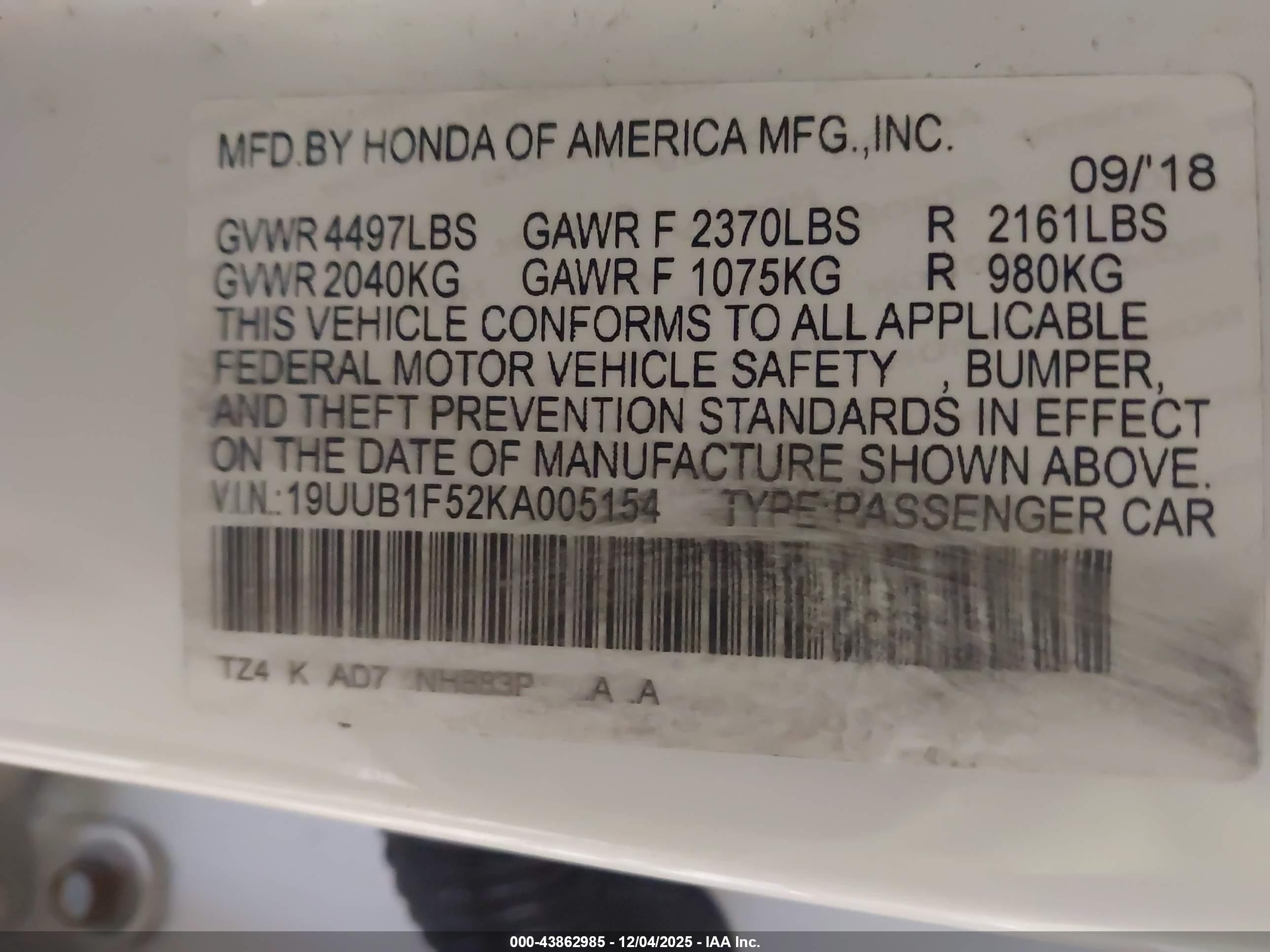 ACURA TLX image 9