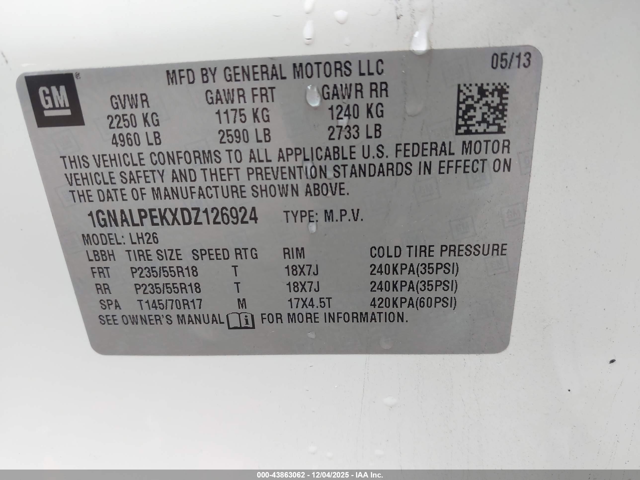 CHEVROLET EQUINOX image 9