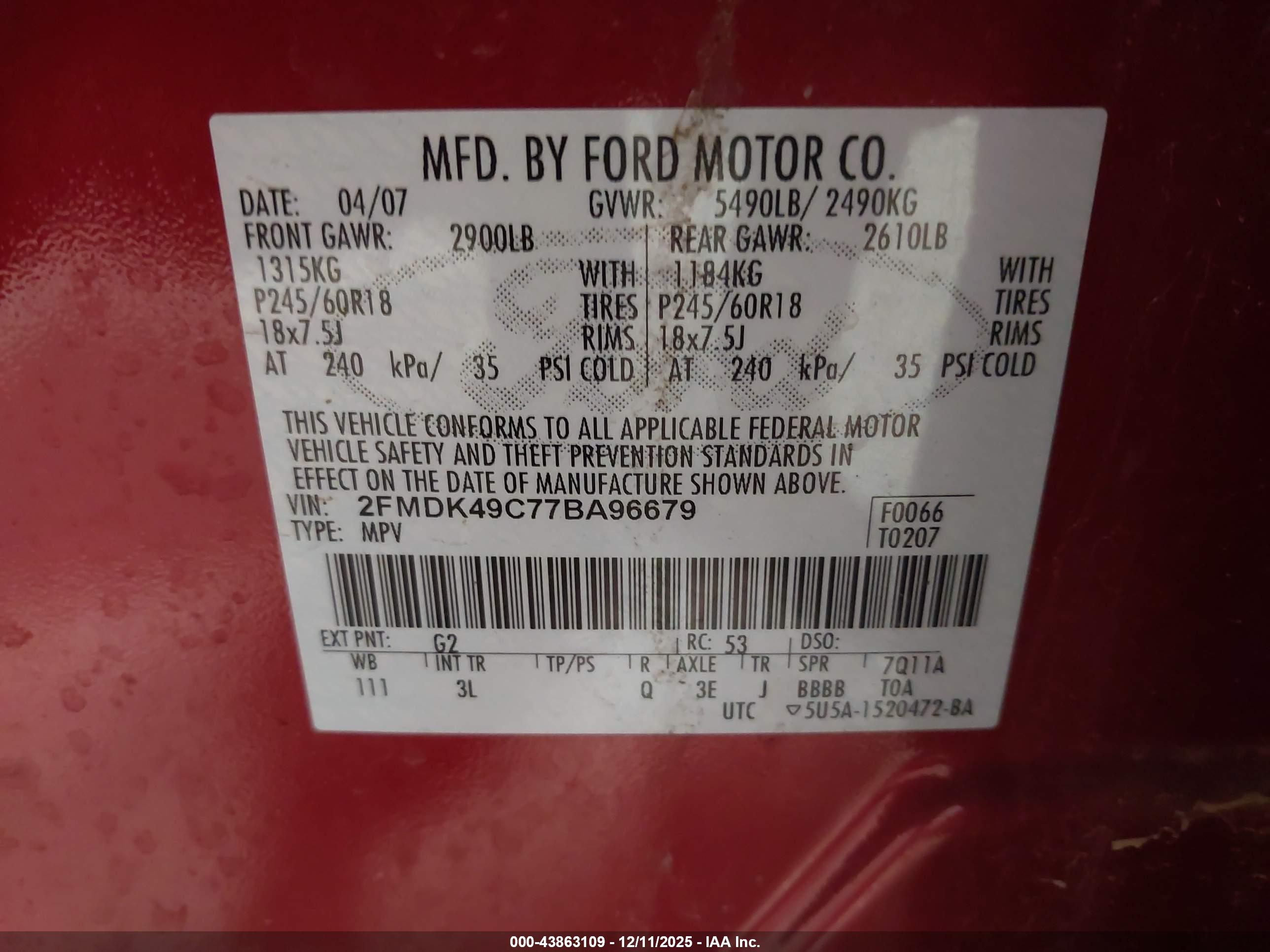 FORD EDGE image 9